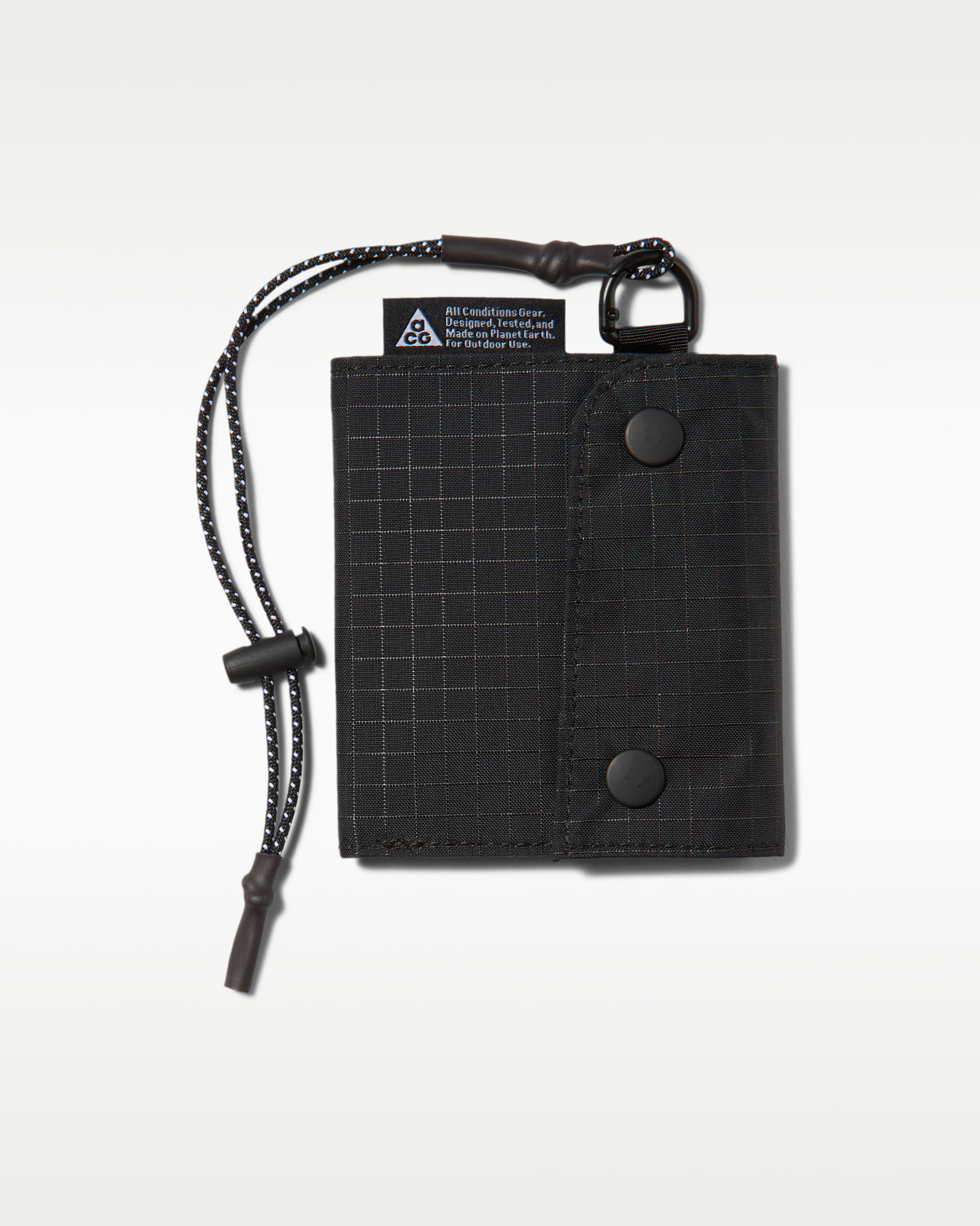 ACG Ultralight Fold Wallet - Black/White