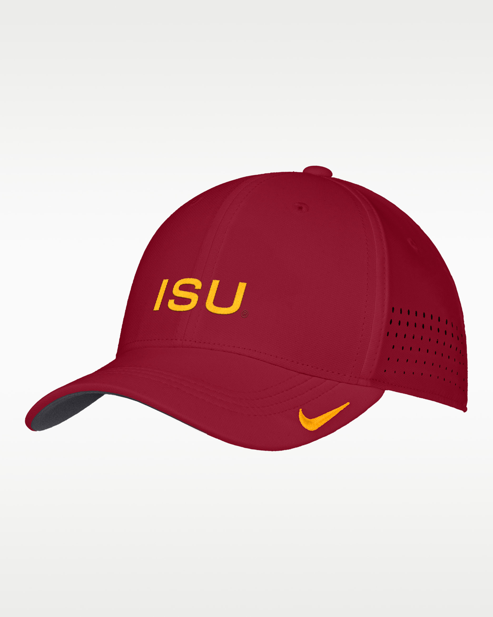 Iowa State Sideline Men's Nike Dri-FIT College Hat - Team Crimson