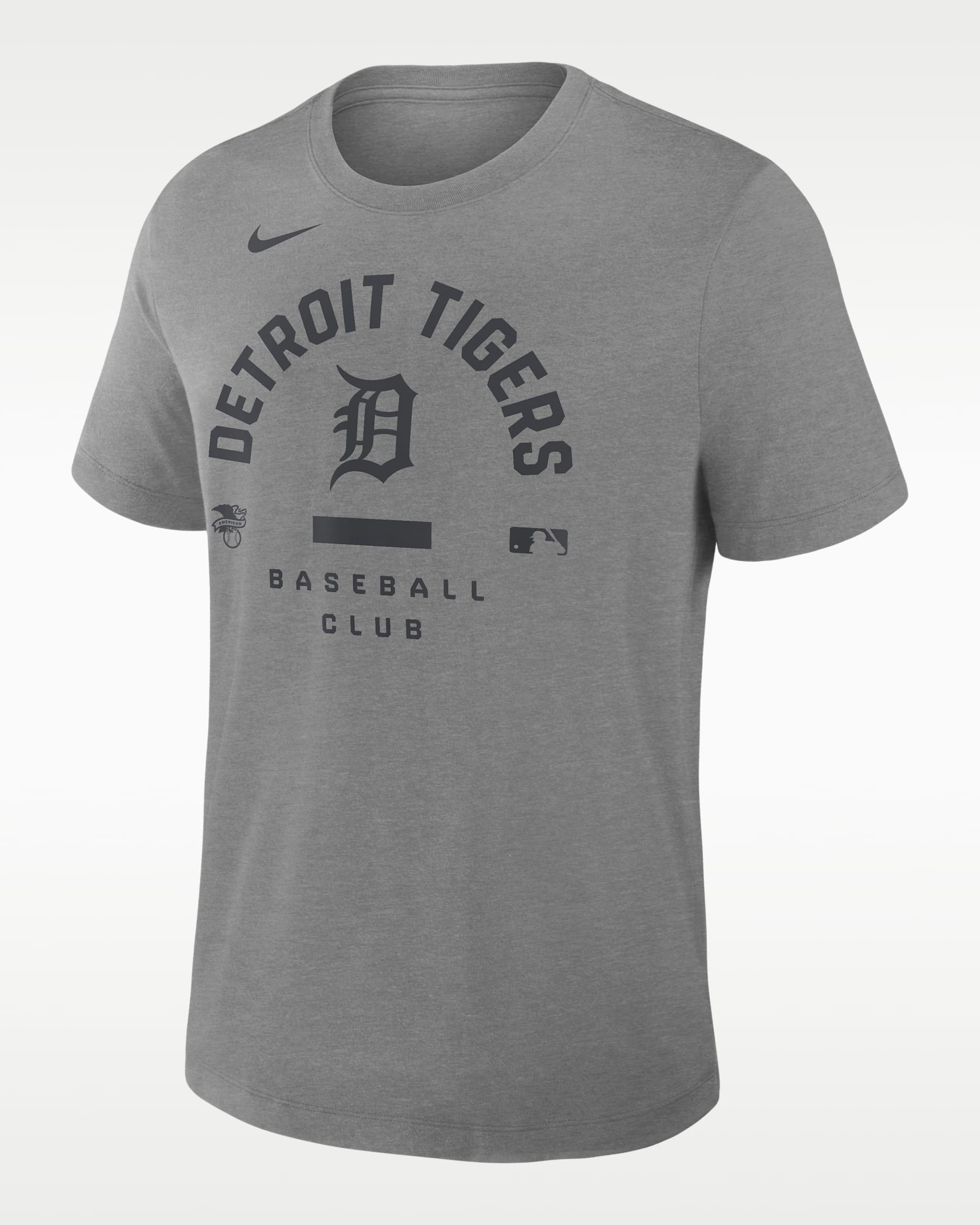 Detroit Tigers Authentic Collection Early Work Men's Nike Dri-FIT MLB T-Shirt - Dark Grey Heather