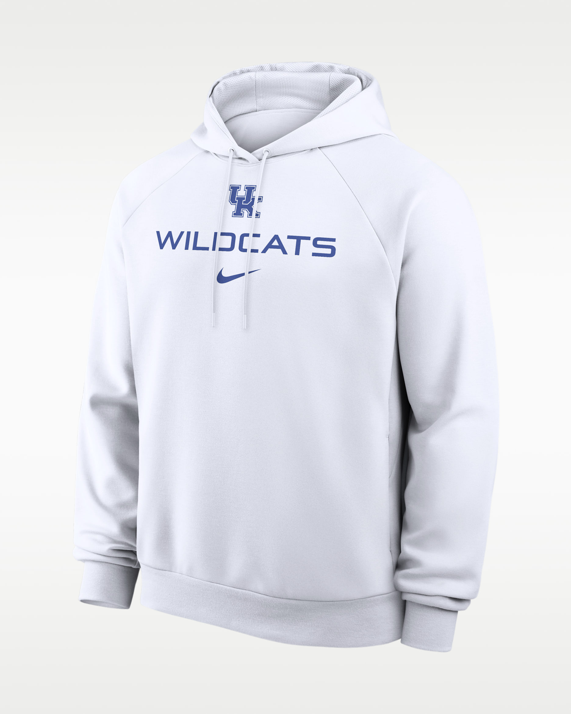 Kentucky Premium Performance Men's Nike Dri-FIT College Pullover Hoodie - White