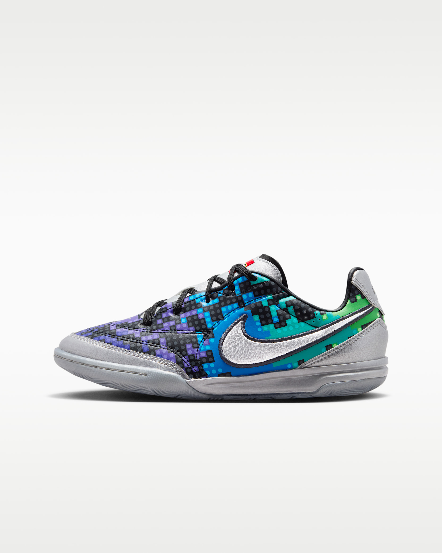 Chaussure Nike Jr. Streetgato x LEGO® Collection pour ado - Metallic Silver/Green Strike/Noir/Blanc
