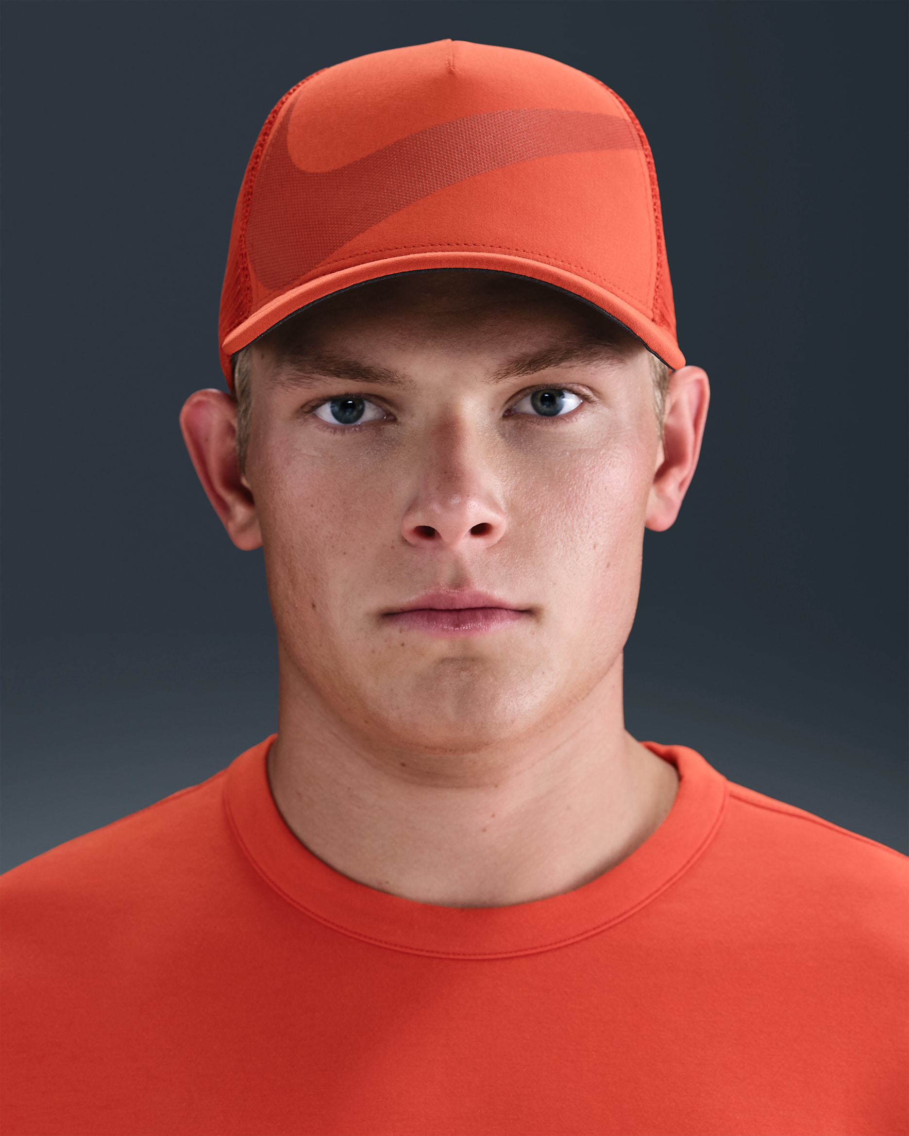 Gorra de rejilla Nike Rise Dri-FIT - Rojo picante