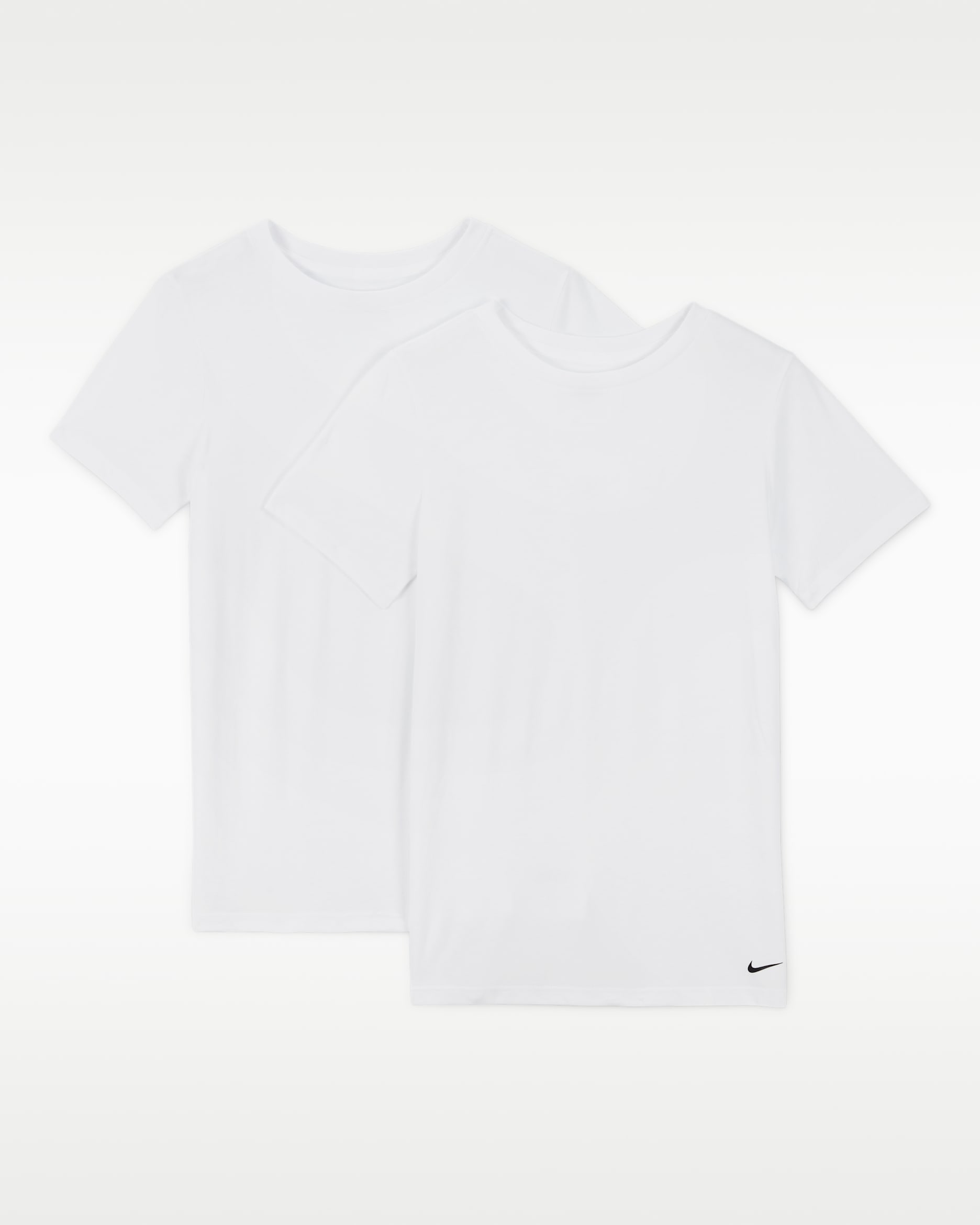 Nike Big Kids' Crew Undershirt (2-Pack) - White