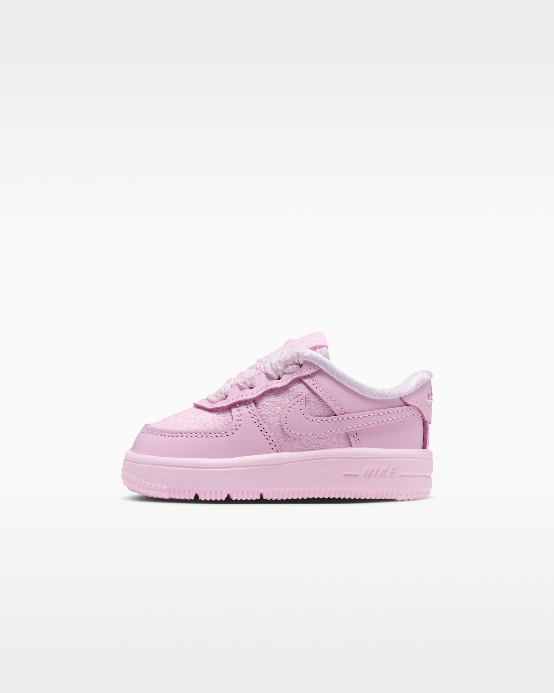 Nike Force 1 Low Baby/Toddler Shoes - Arctic Pink/Pale Pink/Pale Pink/Arctic Pink