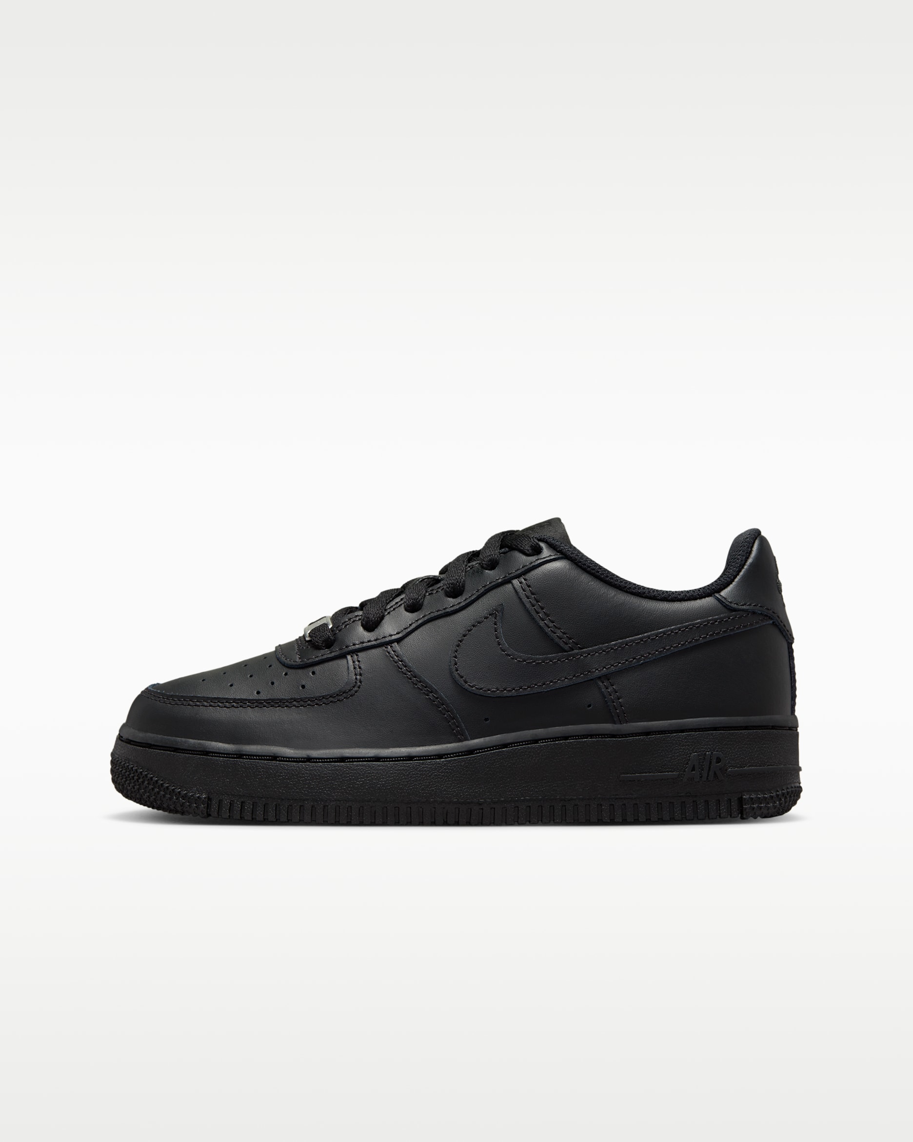 Tenis para niños grandes Nike Air Force 1 LE - Negro/Negro/Negro/Negro