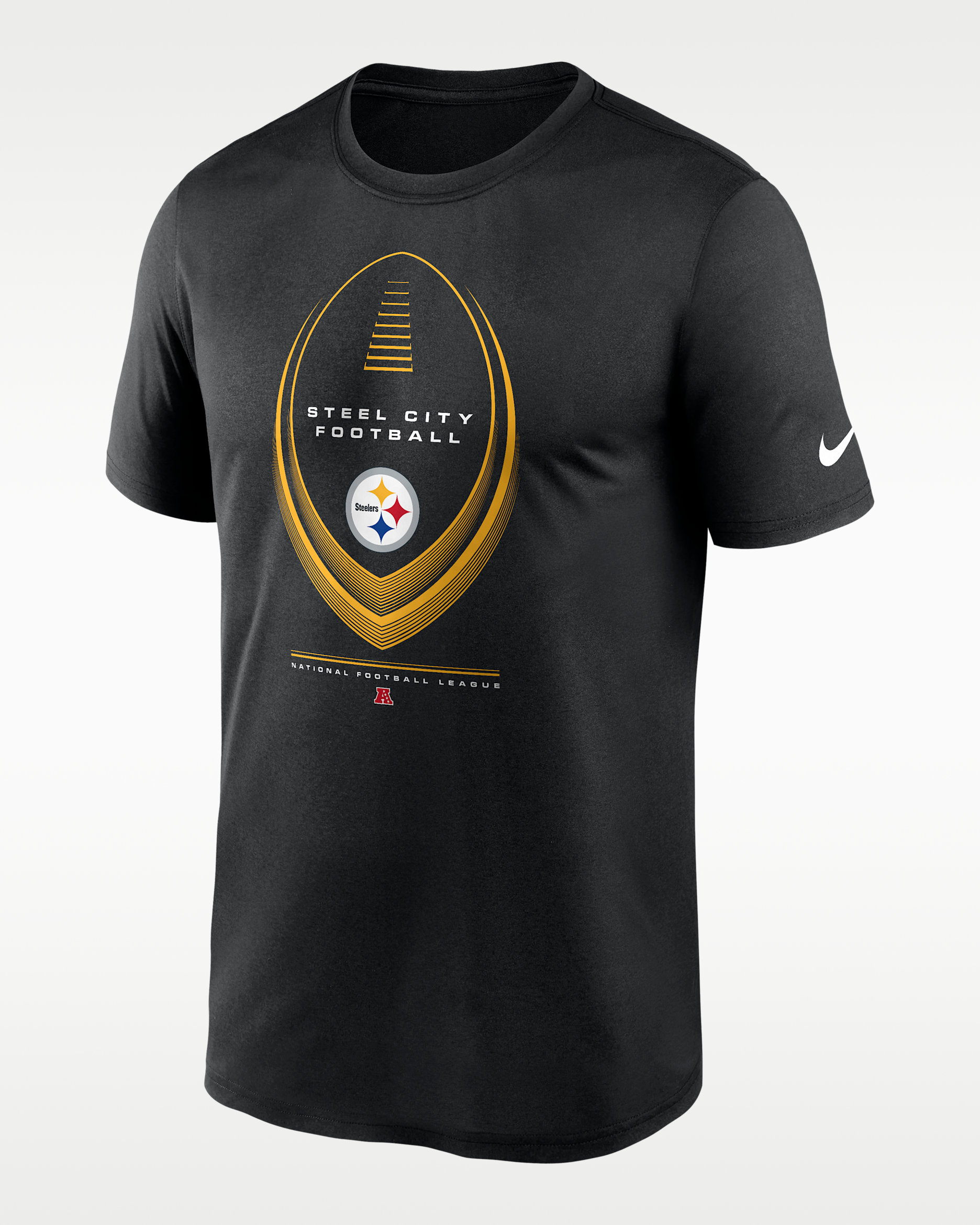 Pittsburgh Steelers Legend Icon Men's Nike Dri-FIT NFL T-Shirt - Black