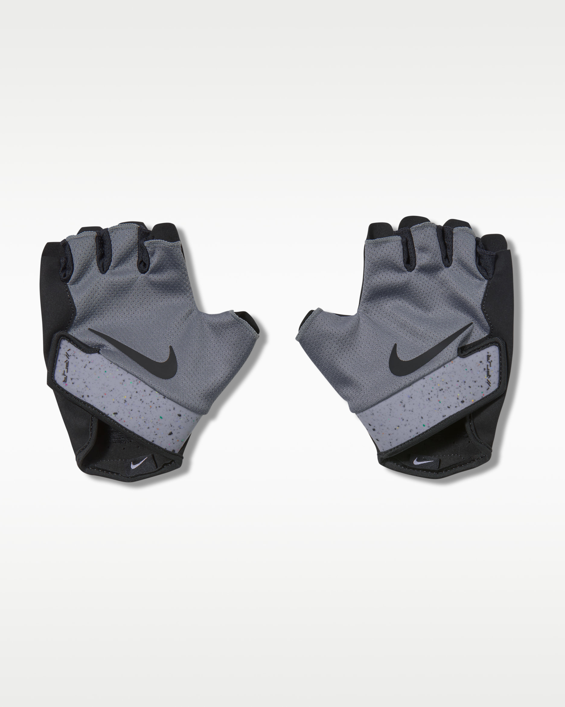 Guantes de entrenamiento sin dedos para hombre Nike Vapor - Gris azulado/Negro/Blanco