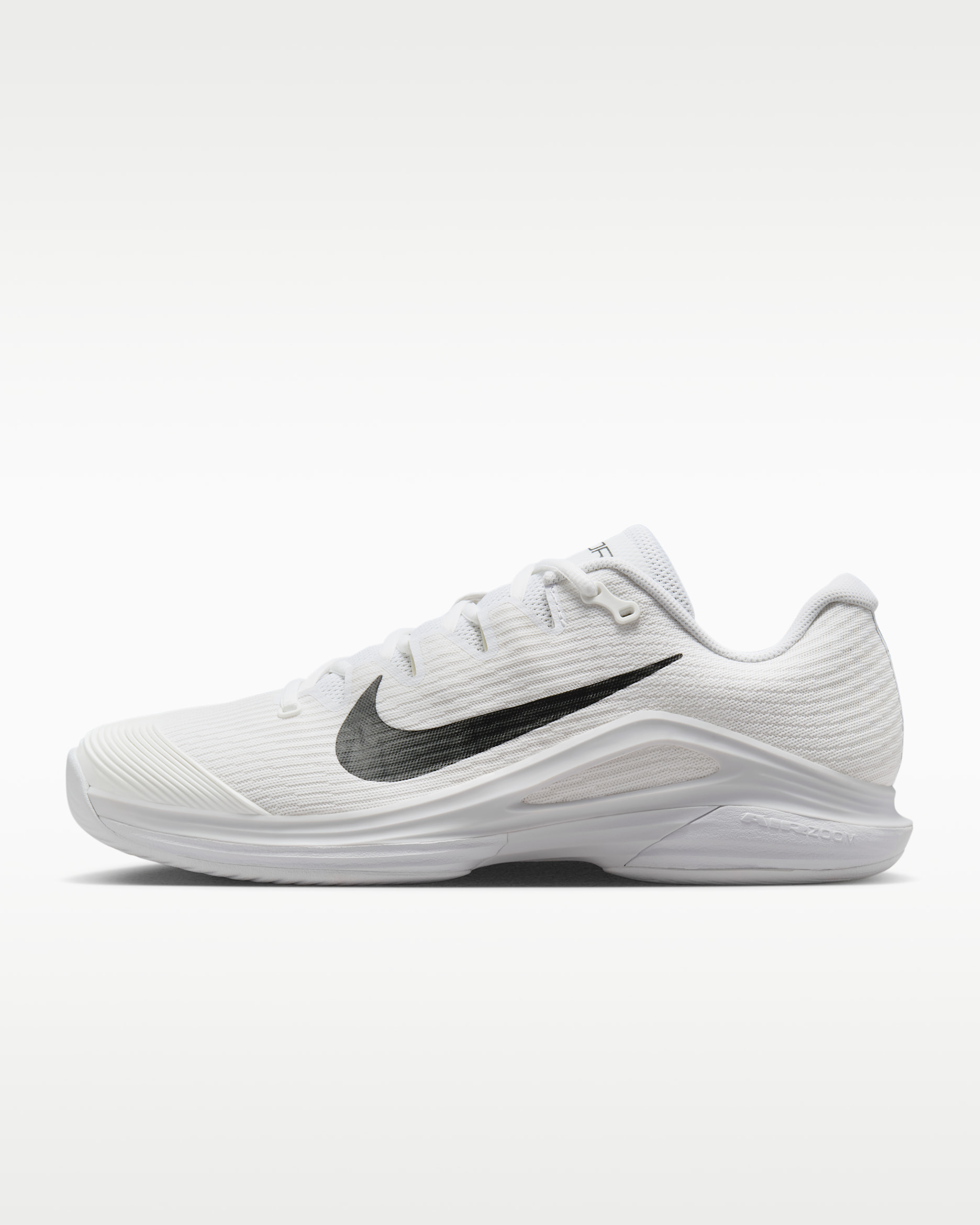 Nike Vapor 12 Men's Hard Court Tennis Shoes - White/Summit White/Black