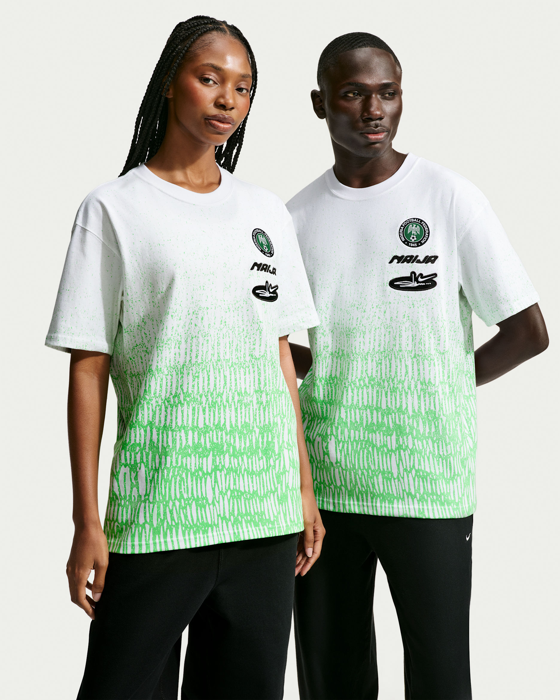Nike x Nigeria x Slawn Men's T-Shirt - White