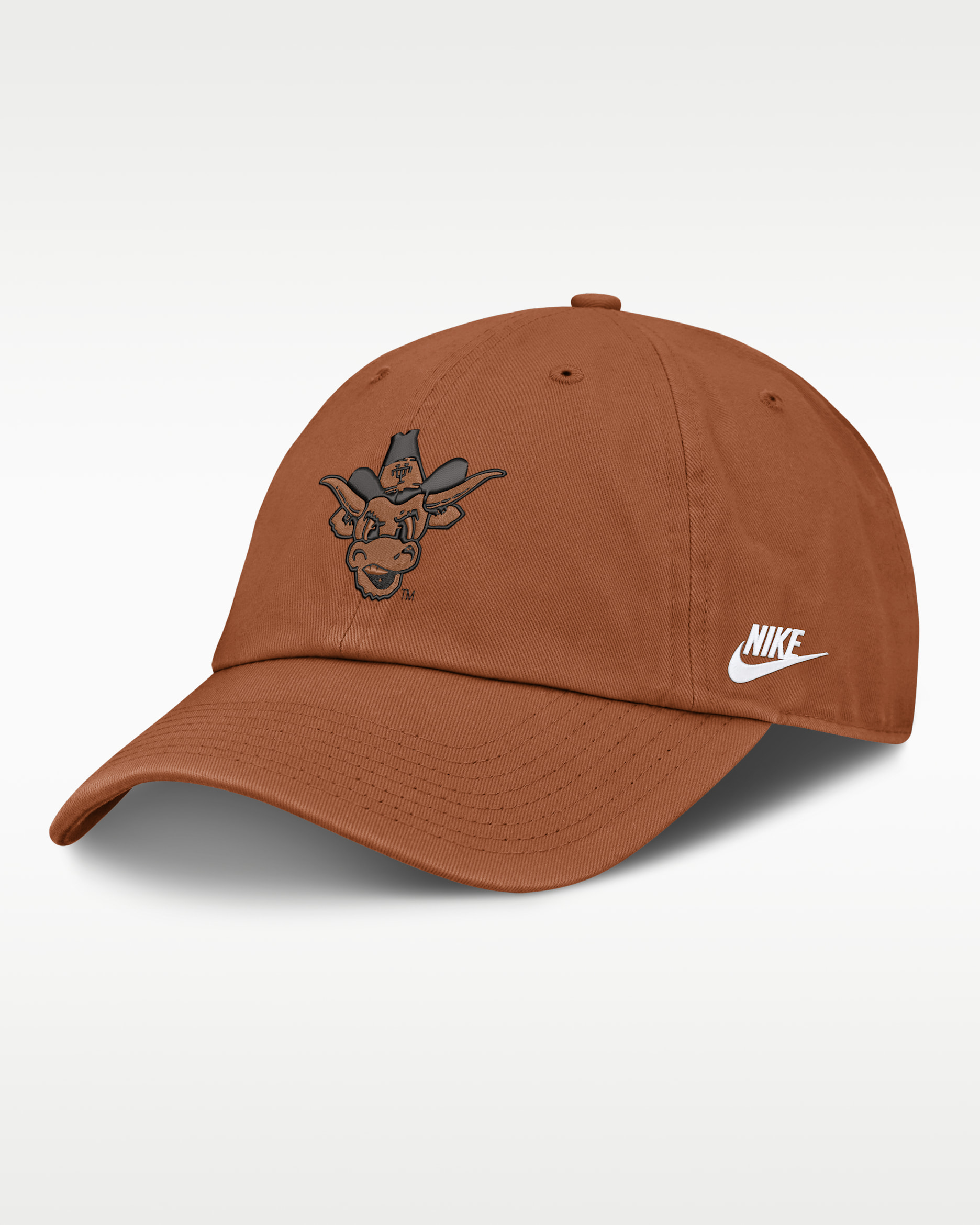 Texas Legacy Club Men's Nike College Adjustable Hat - Desert Orange