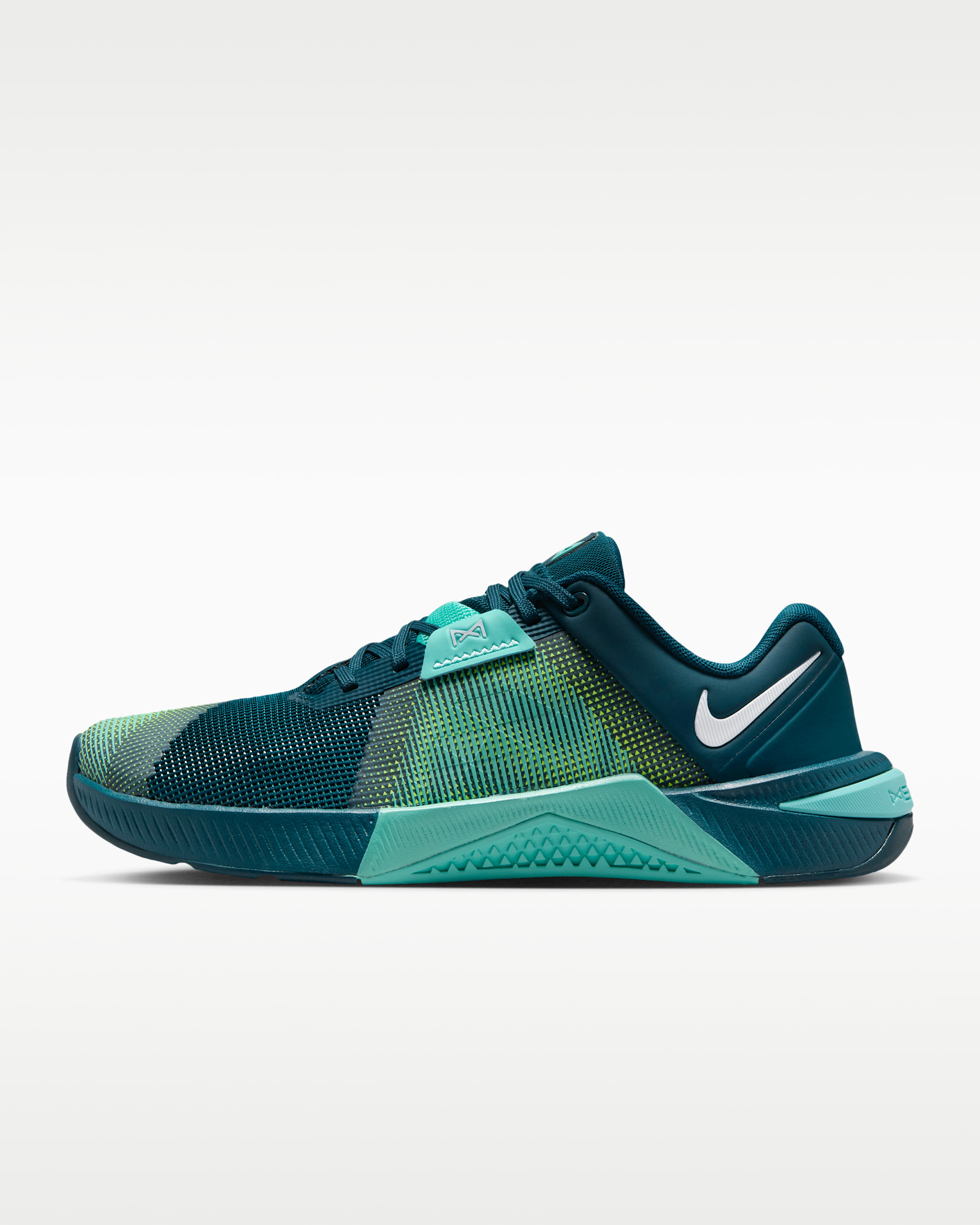 Nike Metcon 10 Kadın Antrenman Ayakkabısı - Midnight Turquoise/Bleached Turquoise/Volt/Beyaz