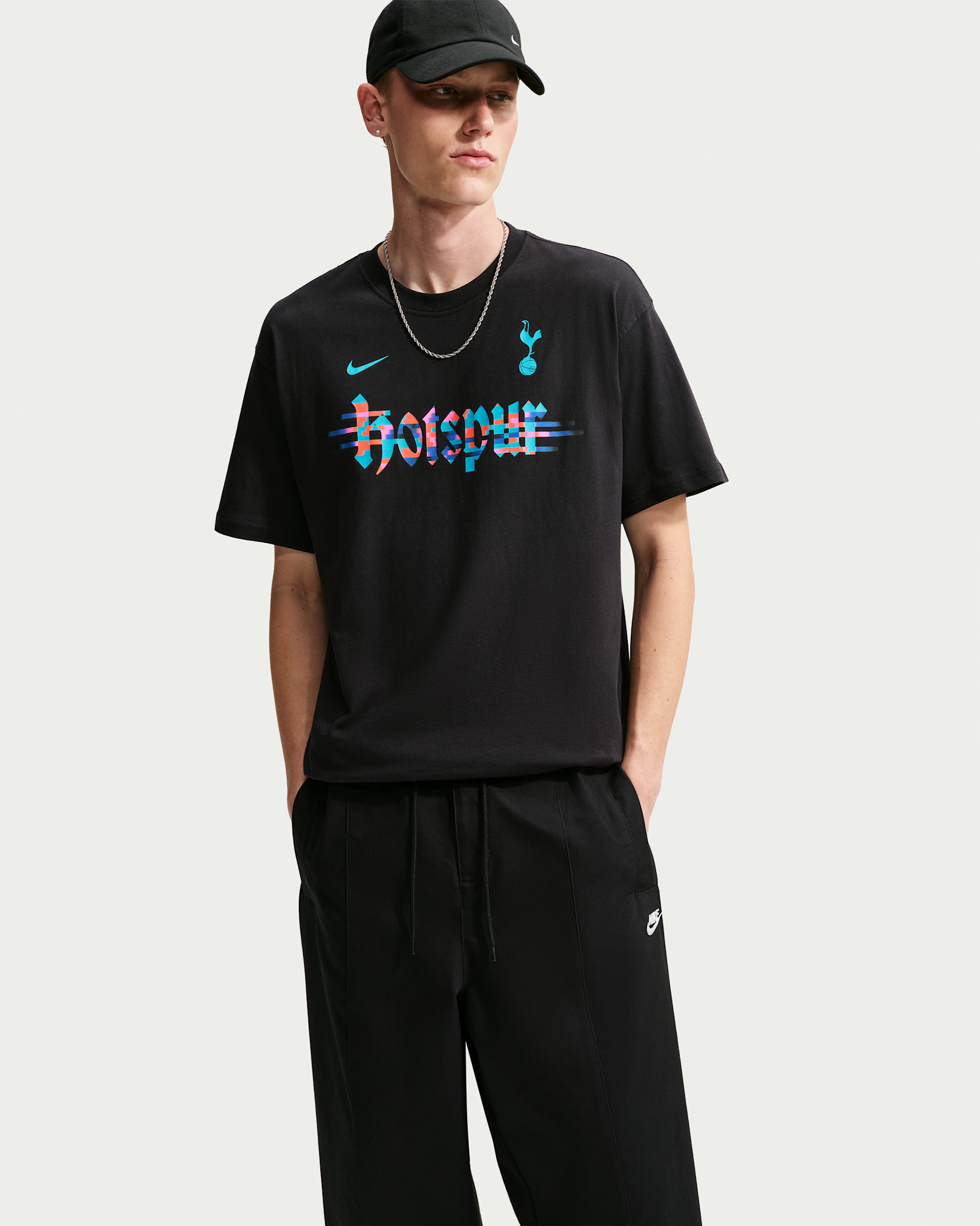 Pánské tričko Nike Tottenham Hotspur - Černá