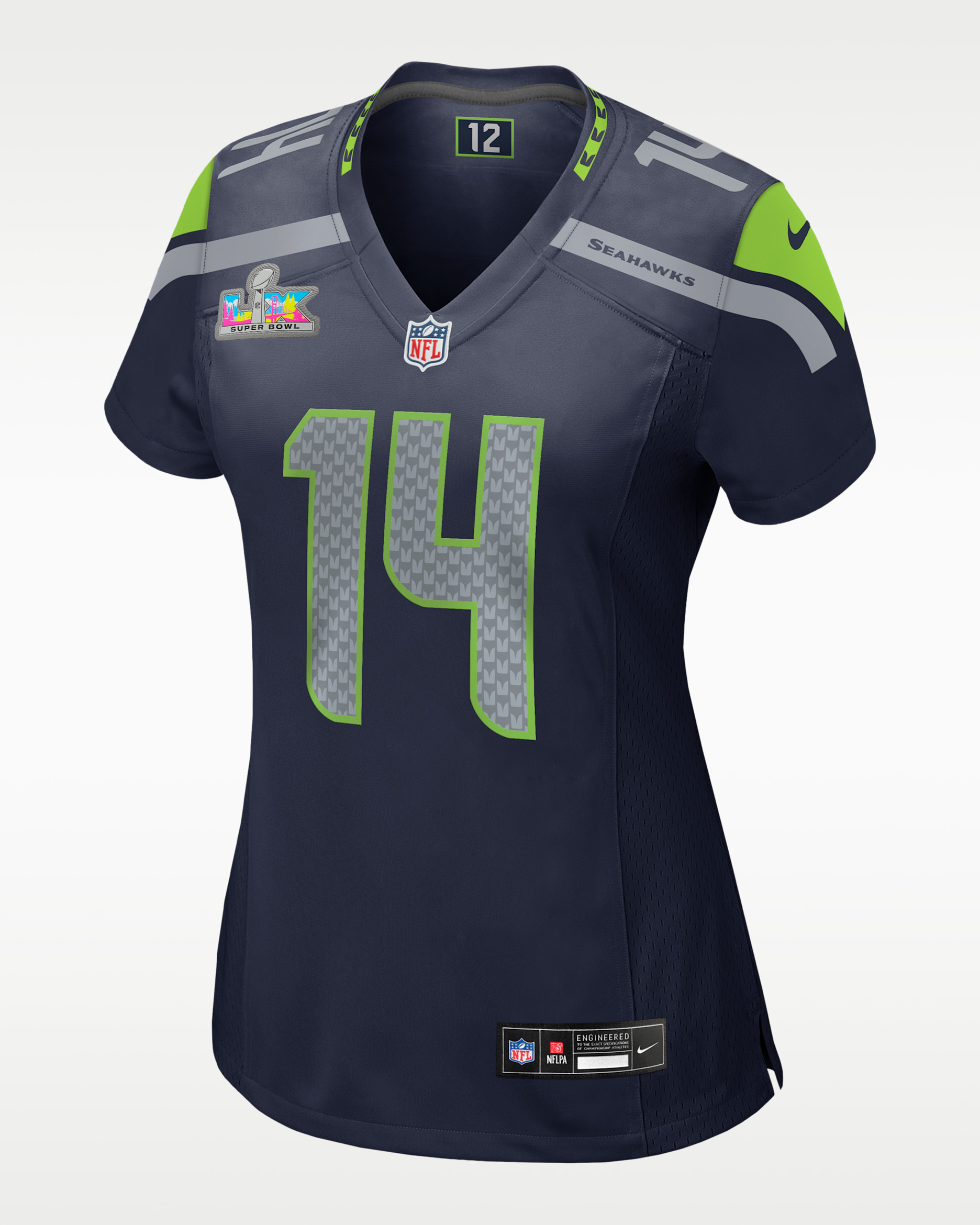 Sam Darnold Seattle Seahawks Super Bowl LX Women's Nike NFL Game Jersey - Navy