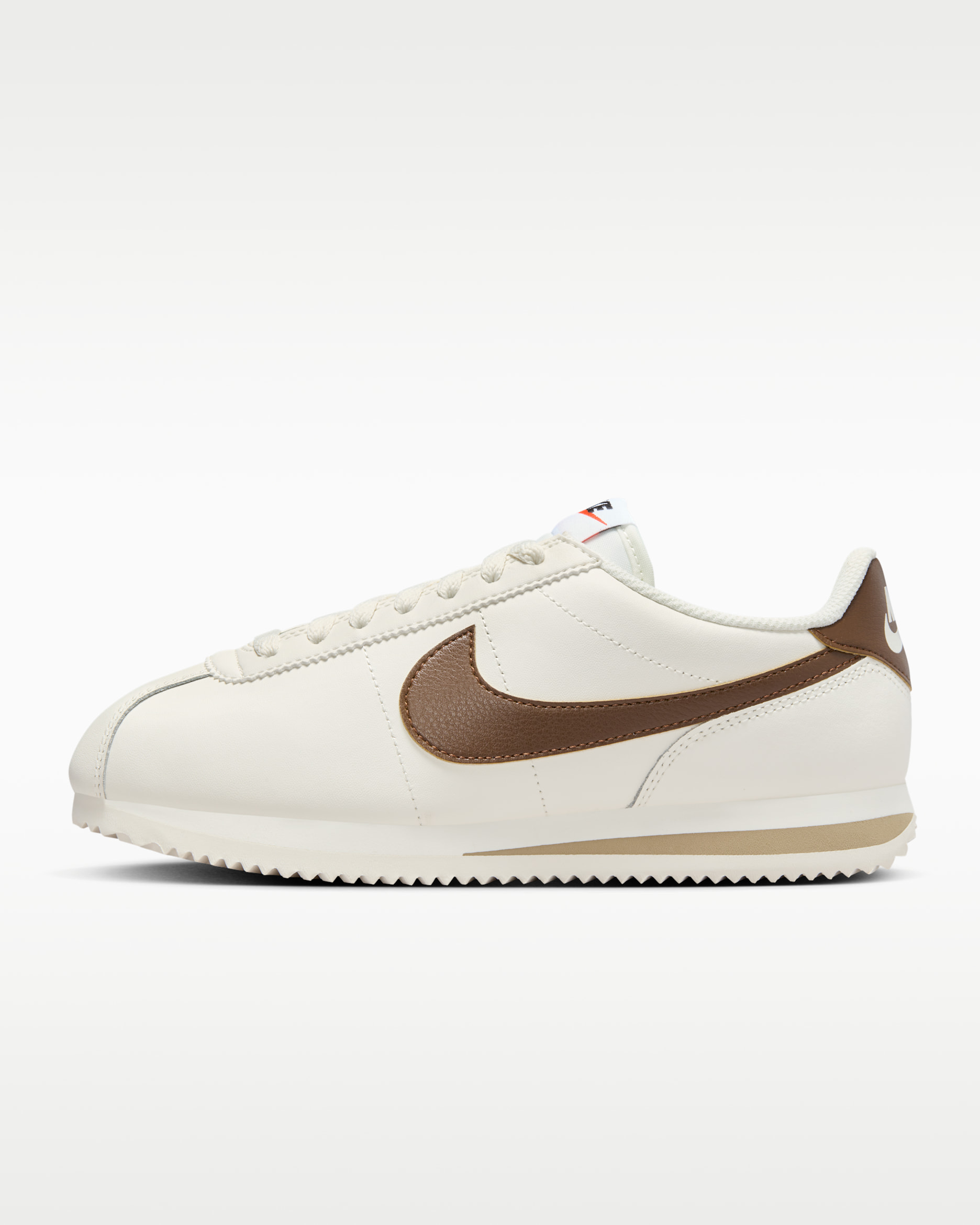 รองเท้าผู้หญิง Nike Cortez Leather - Sail/Khaki/ขาว/Cacao Wow