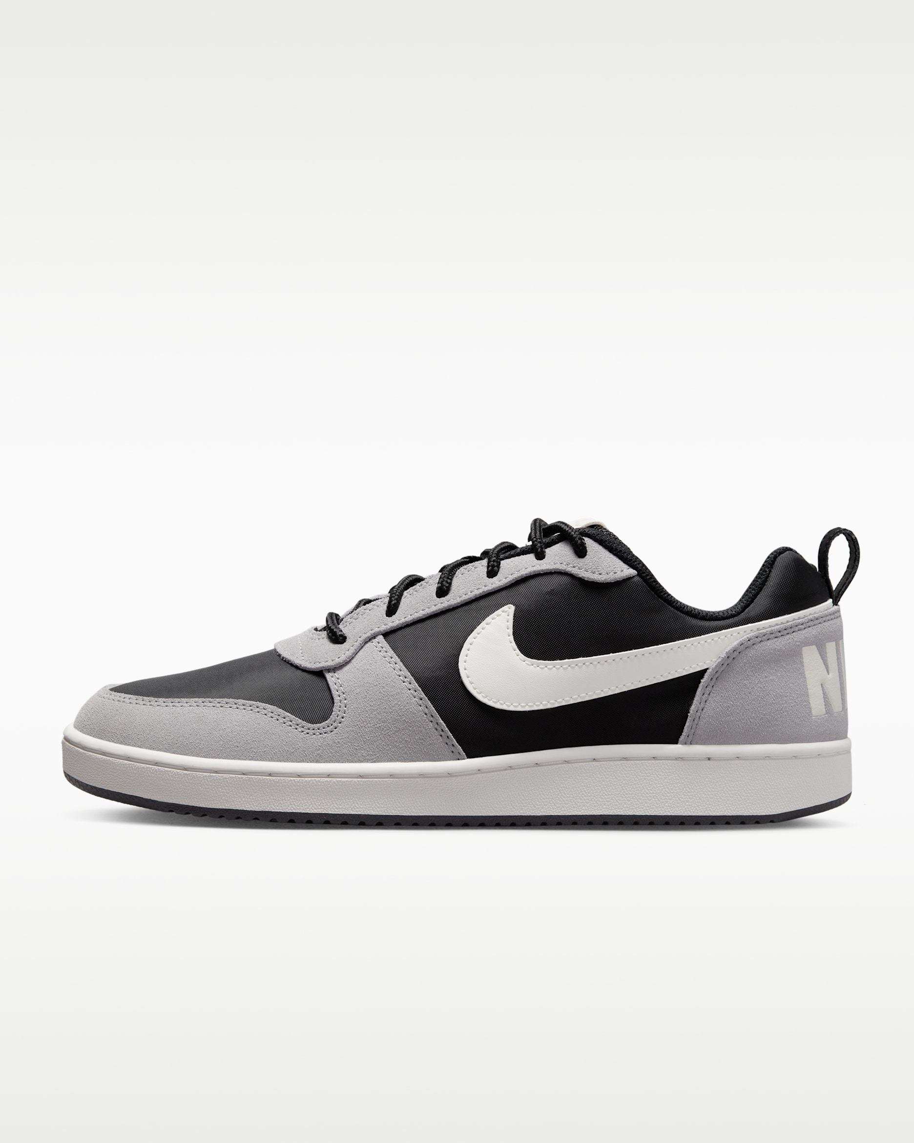 Nike Court Borough Low Premium Calzado para hombre - Negro/Plata mate/Vela
