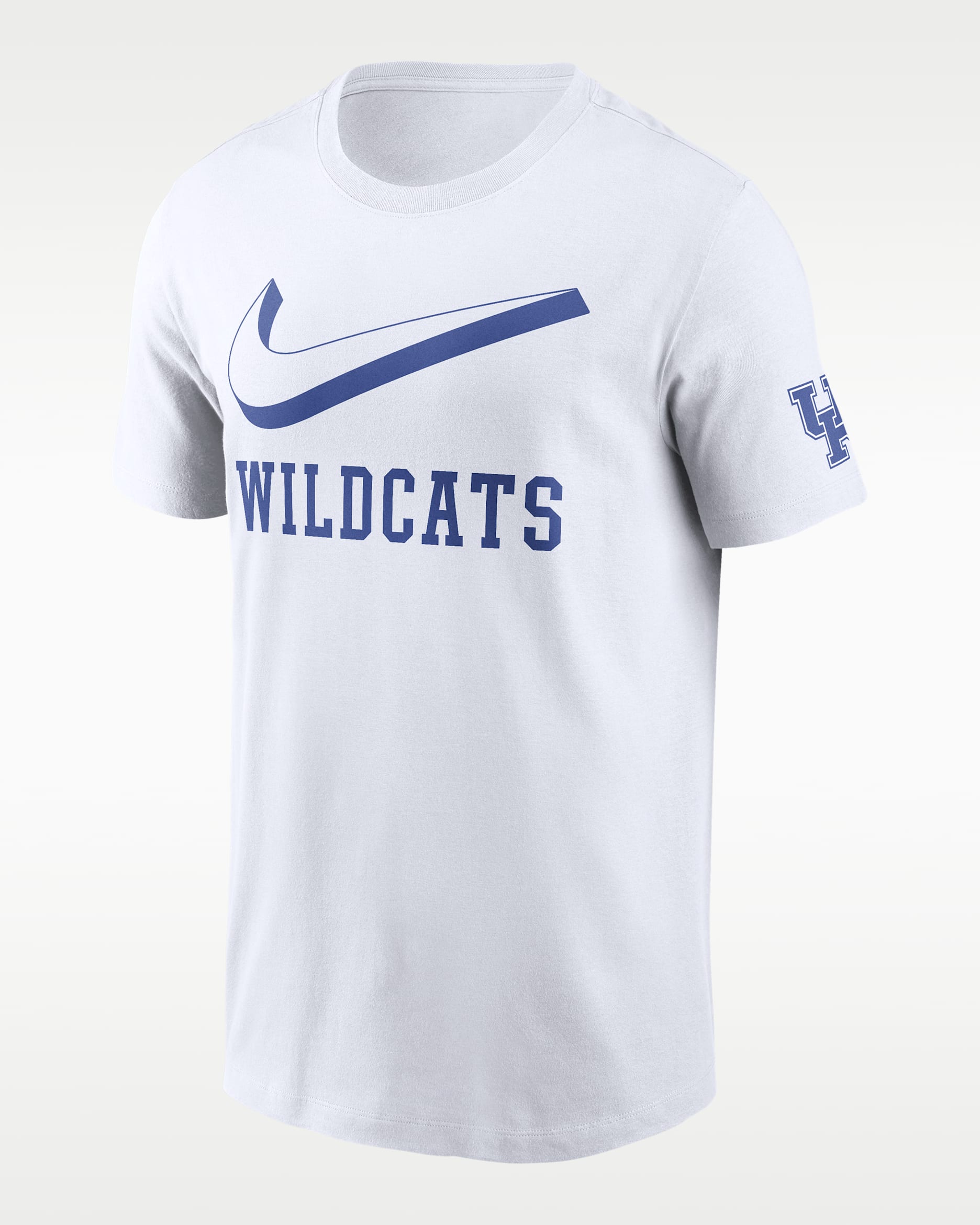 Kentucky Primetime Campus 2-Hit Swoosh Men's Nike College T-Shirt - White
