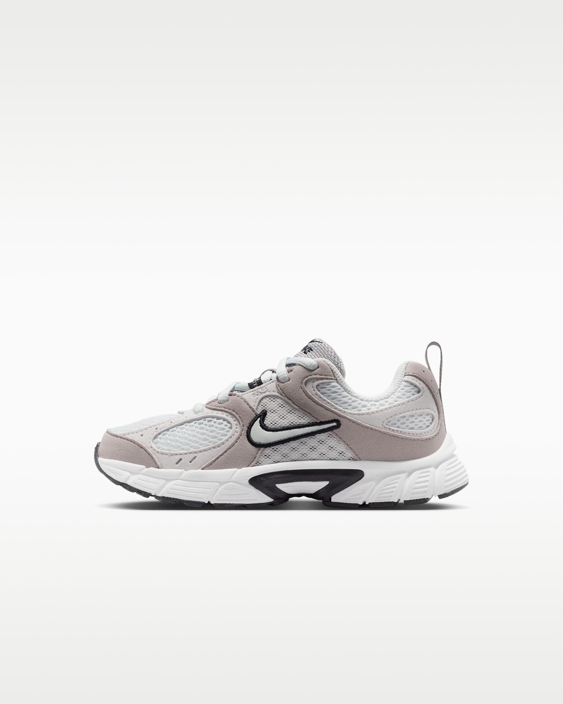 Nike V5 RNR Suede Little Kids' Shoes - Off White/College Grey/Grey Fog/Off White