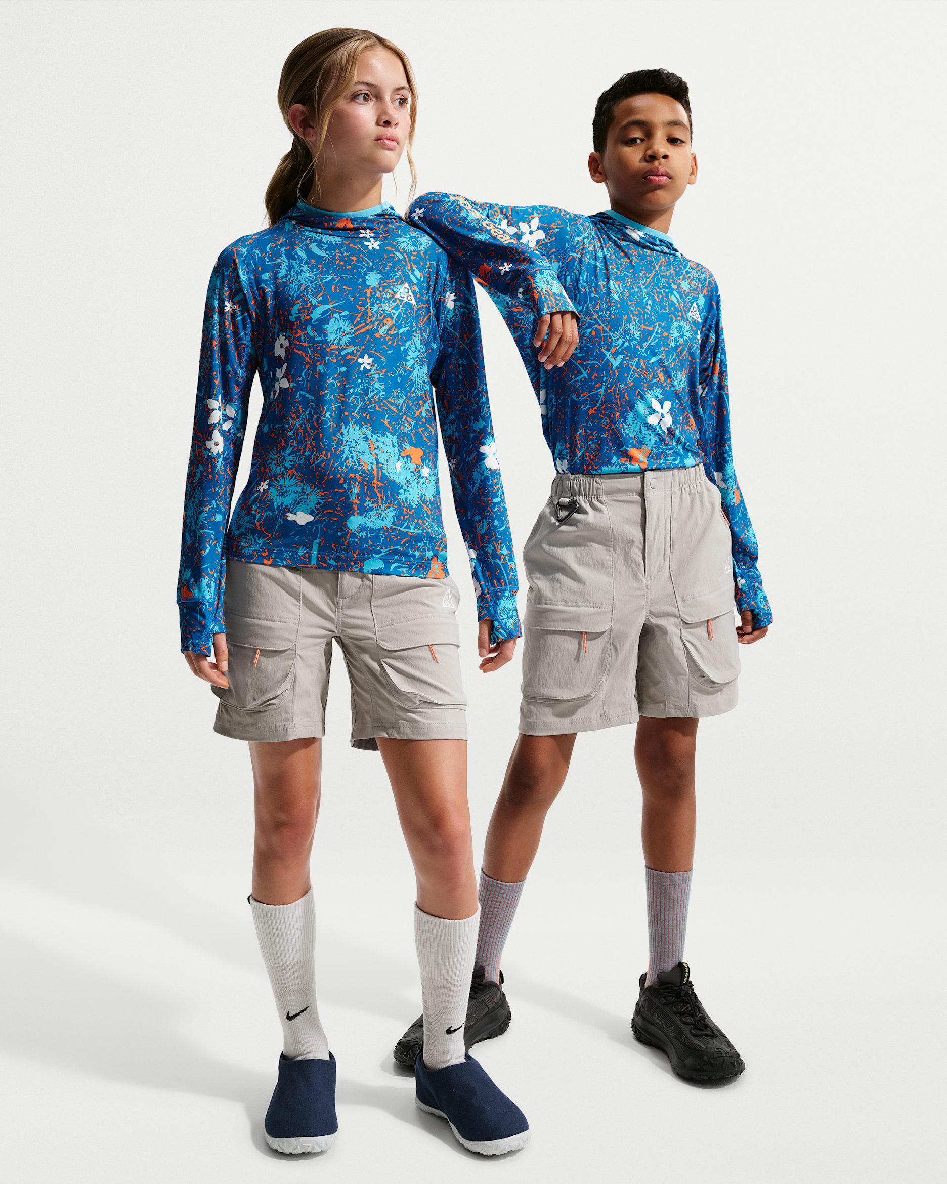 Nike ACG cargoshorts voor kids - College Grey/College Grey/College Grey/Summit White