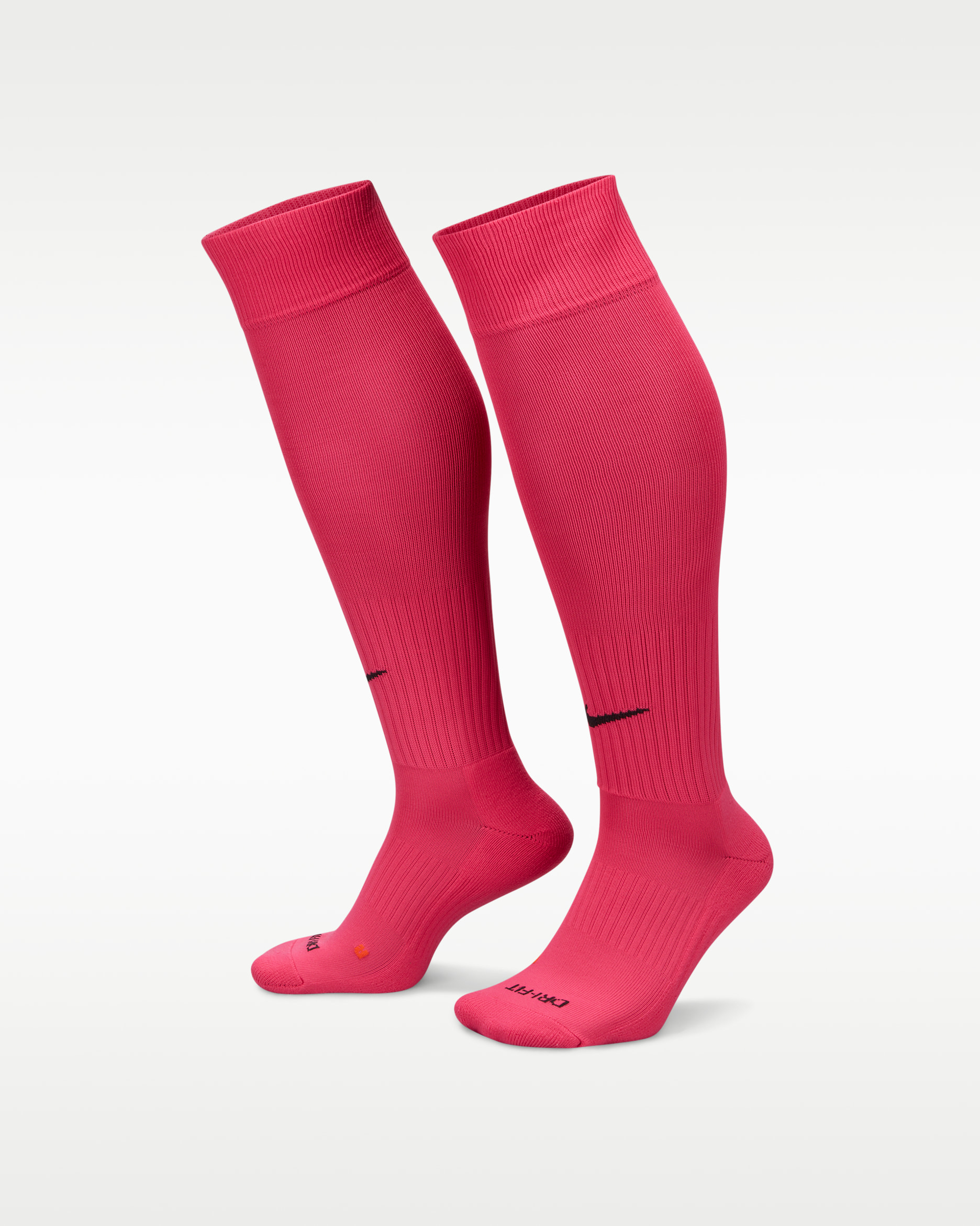 Nike Classic 2 Cushioned Over-the-Calf Socks - Vivid Pink/Black