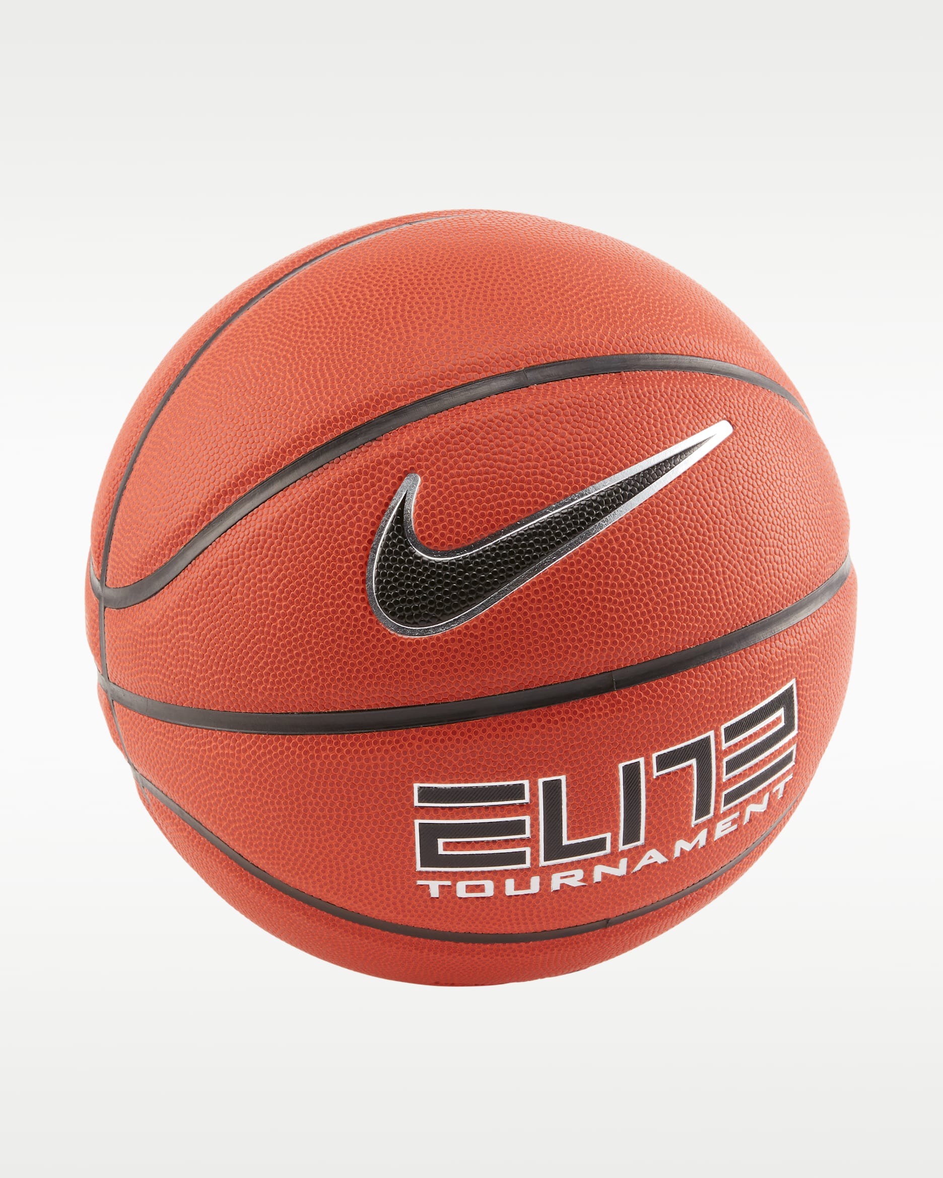 Nike Elite Tournament Basketball (Size 6 and 7) - Sport Orange/Black/Black
