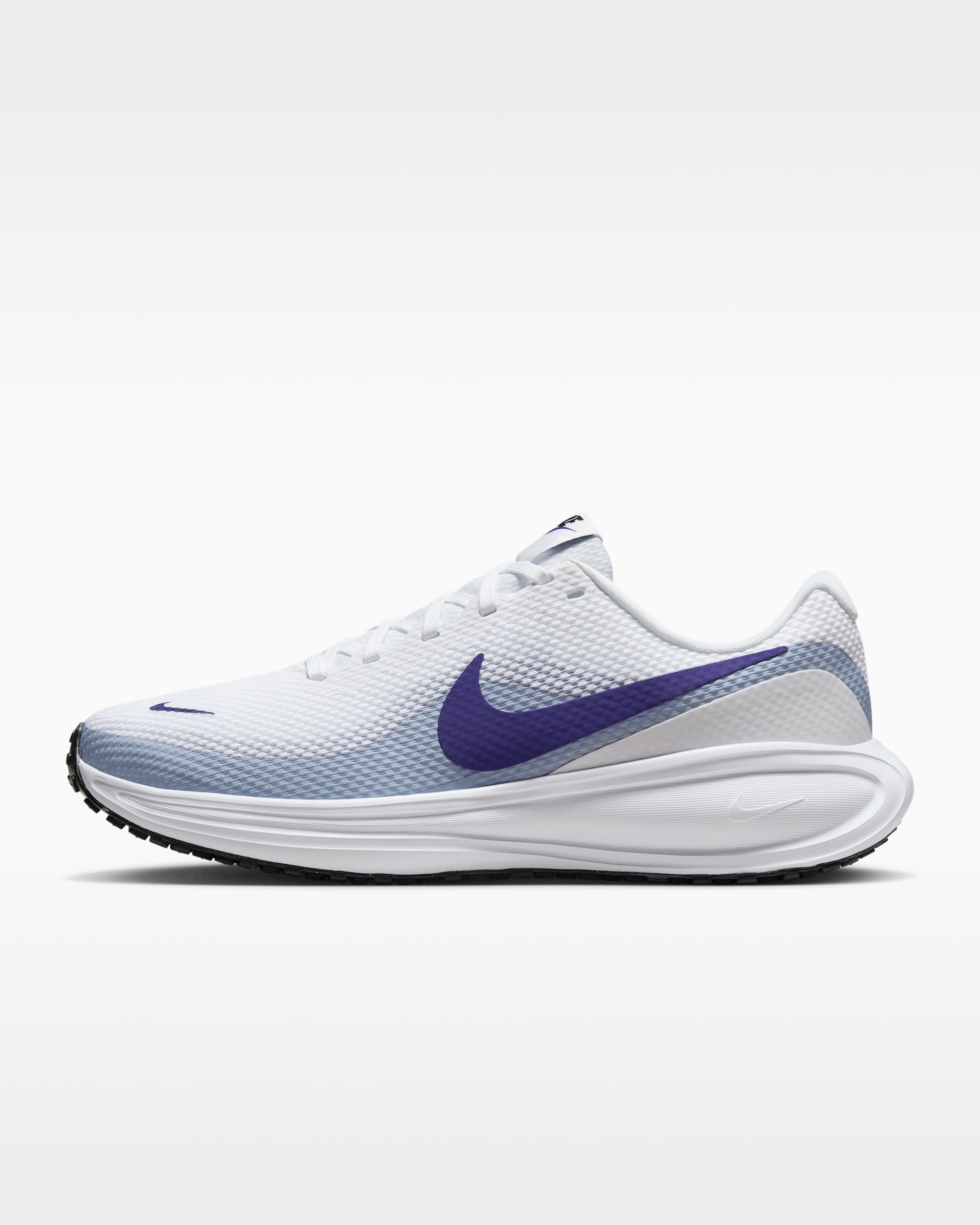 Tenis de correr en pavimento para mujer Nike Revolution 8 - Blanco/Fantasma/Negro/Morado cancha