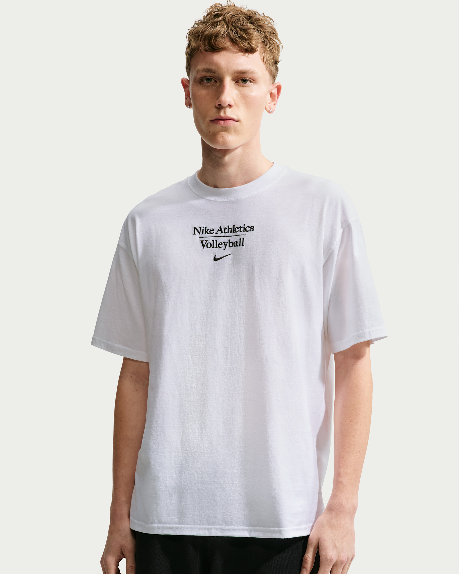 Playera Max90 para hombre Nike Volleyball - Blanco