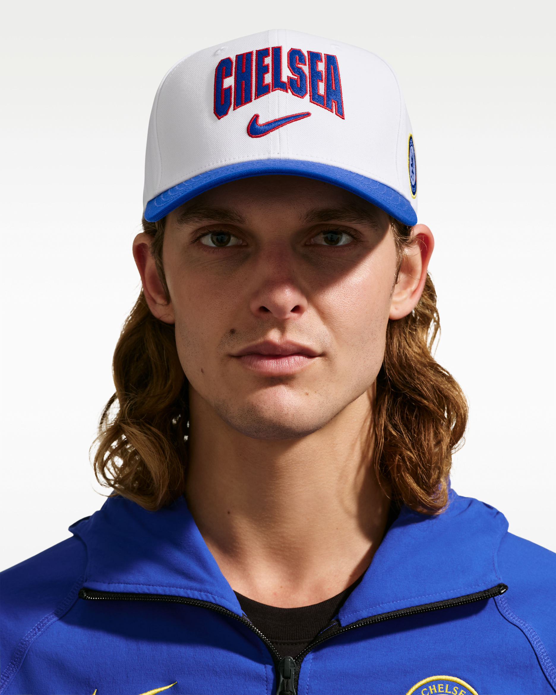 Gorra de futbol Nike Chelsea FC Rise - Blanco
