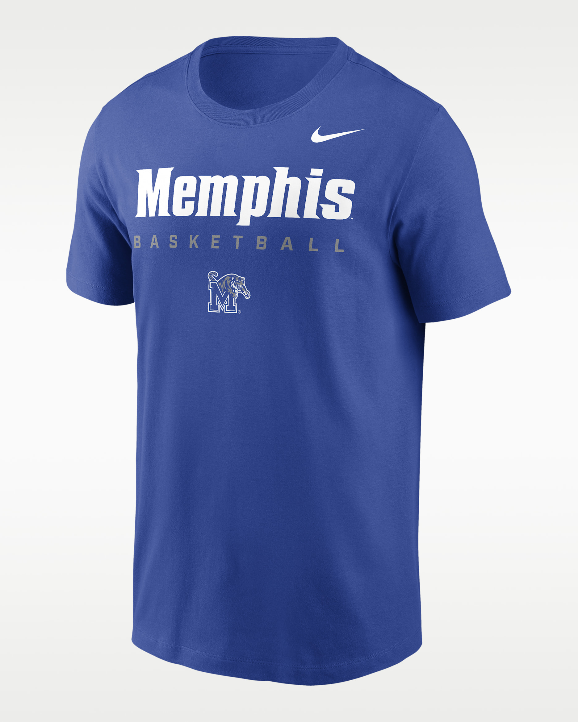 Memphis Tigers Legend Men's Basketball Short-Sleeve T-Shirt - Game Royal