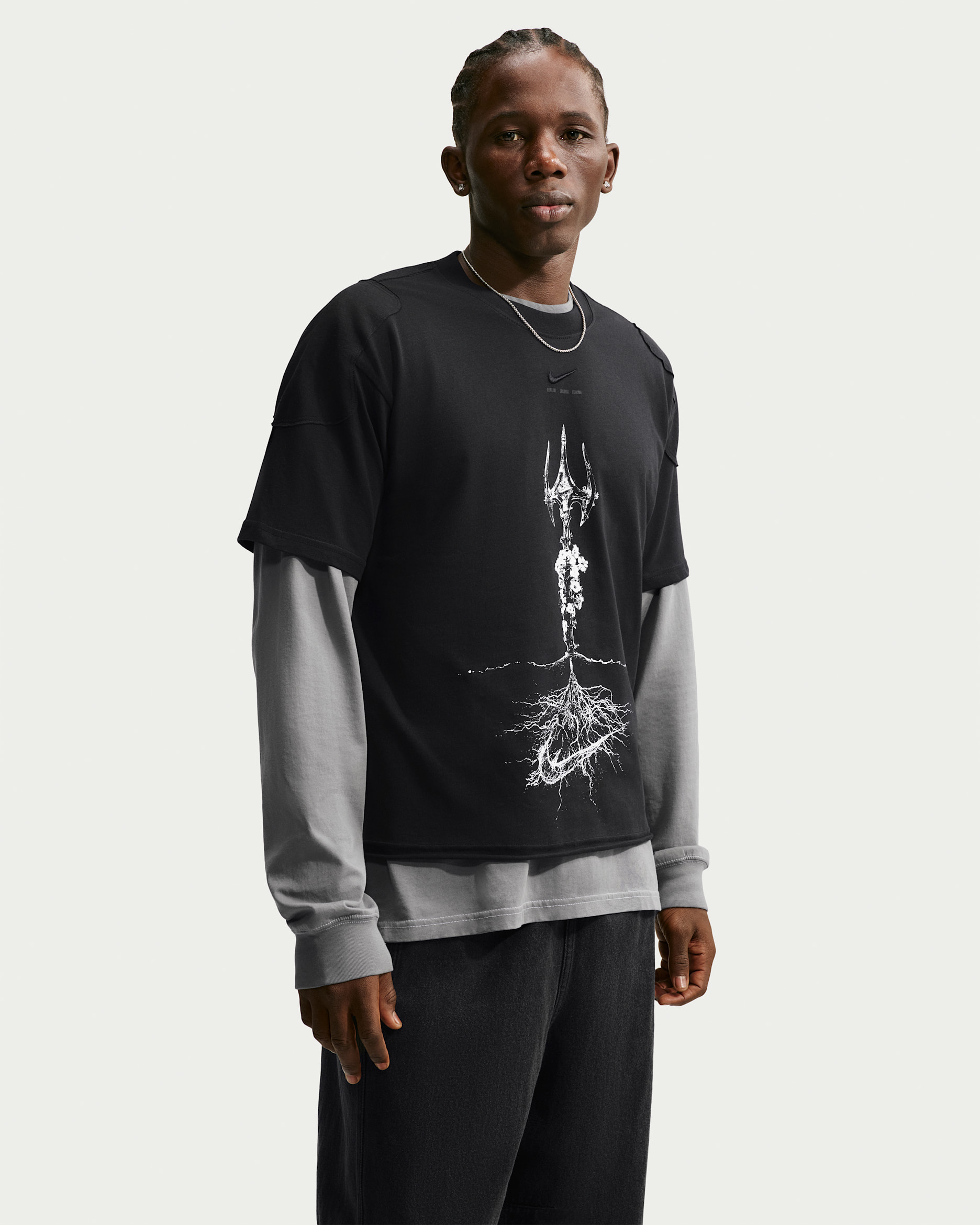 Nike Sportswear Men's T-Shirt - Black