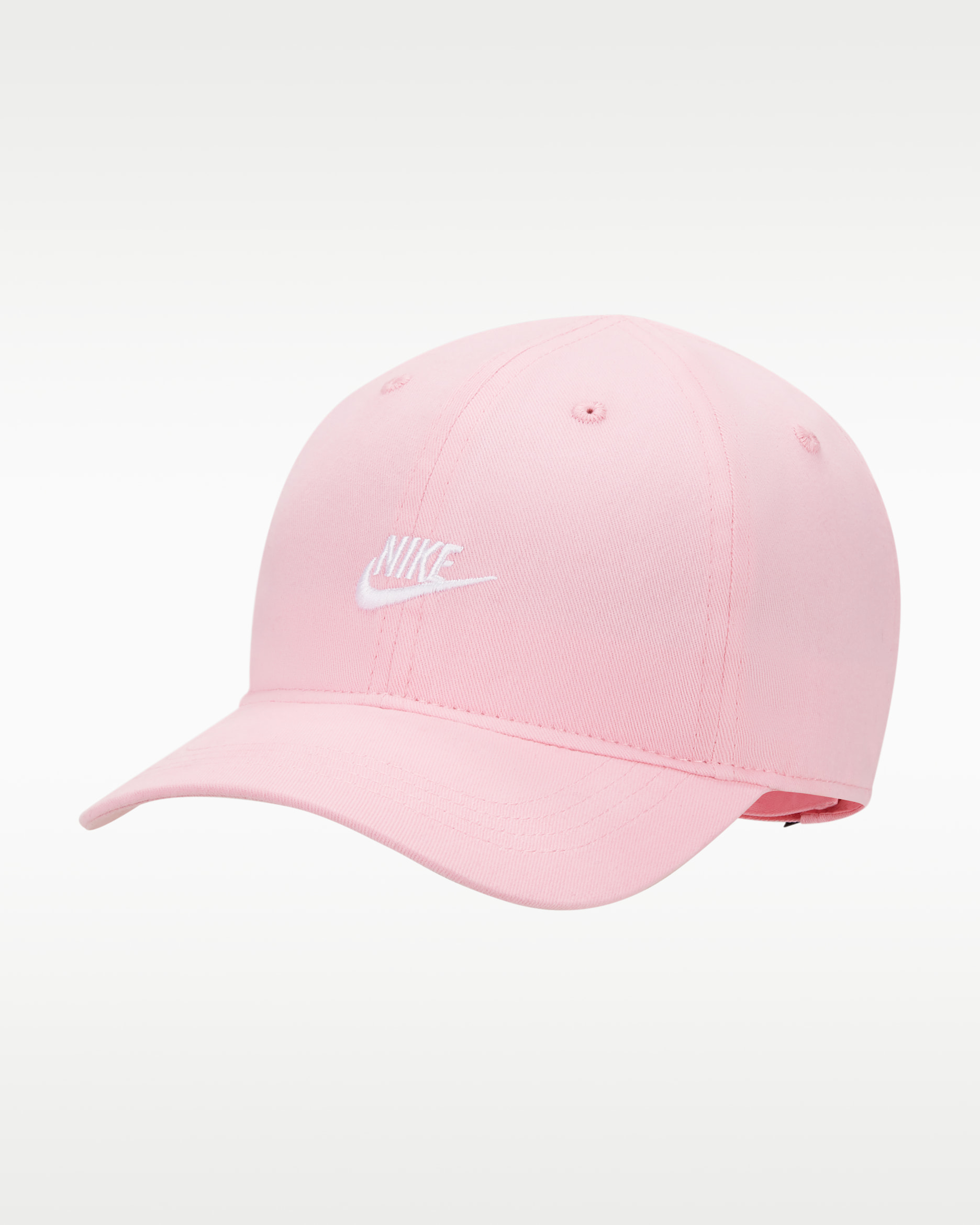 Gorra con visera curva Futura infantil Nike - Rosa