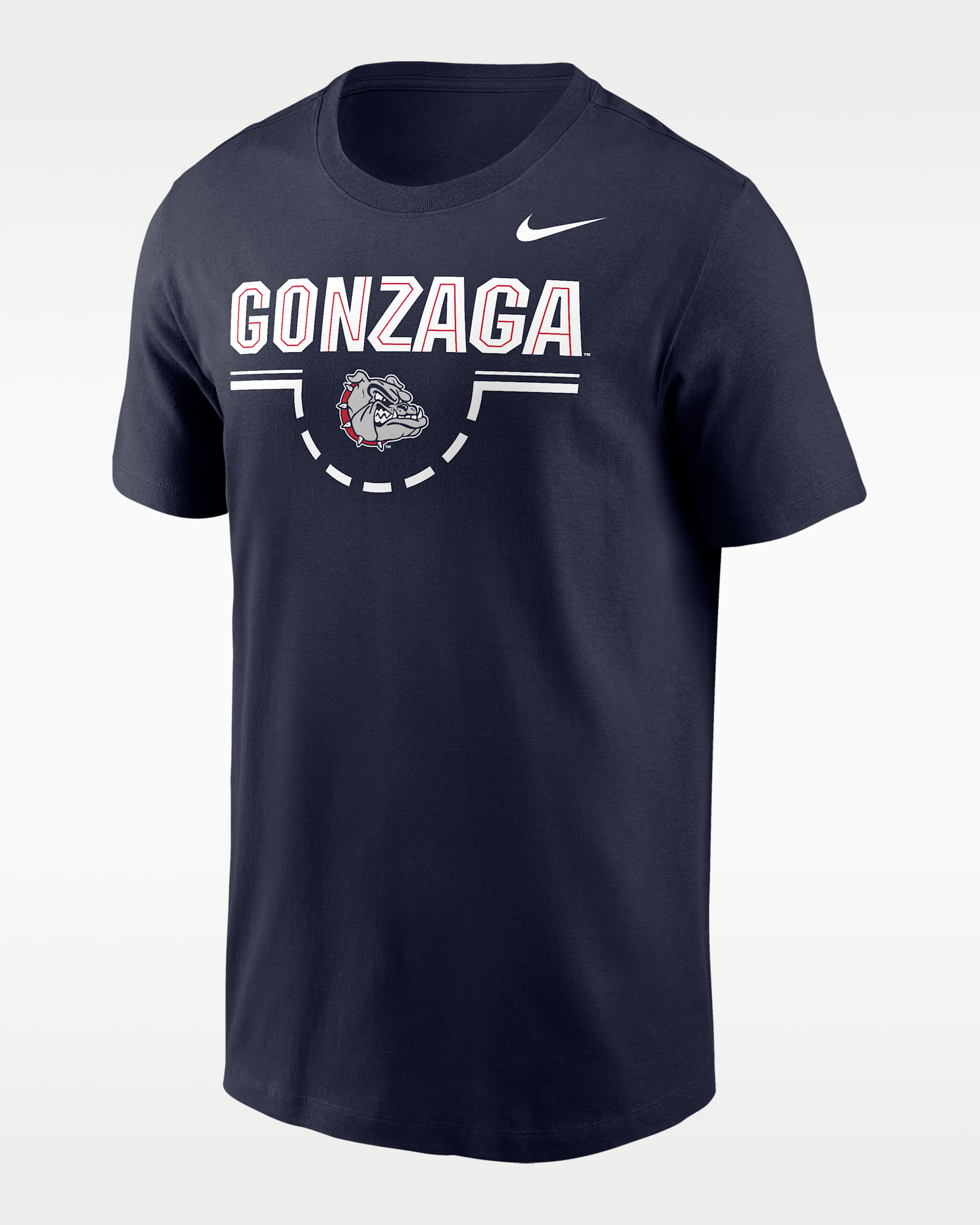 Playera universitaria Nike Dri-FIT para hombre Gonzaga Basketball Legend - Azul marino