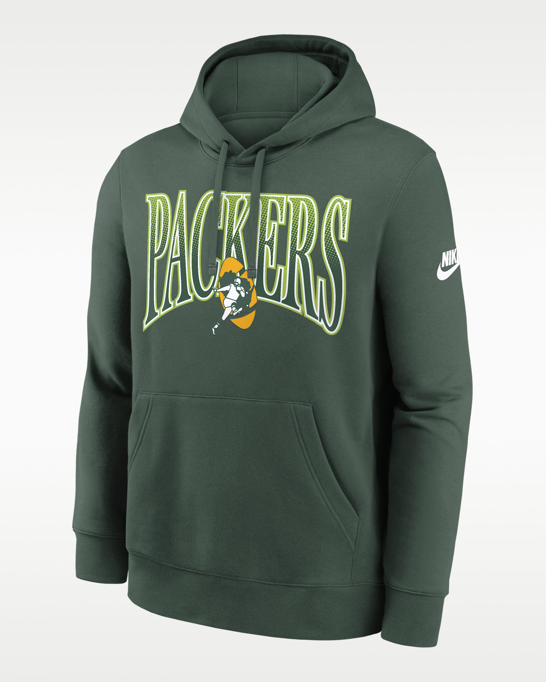 Green Bay Packers Rewind Club Men's Nike NFL Pullover Hoodie - Green