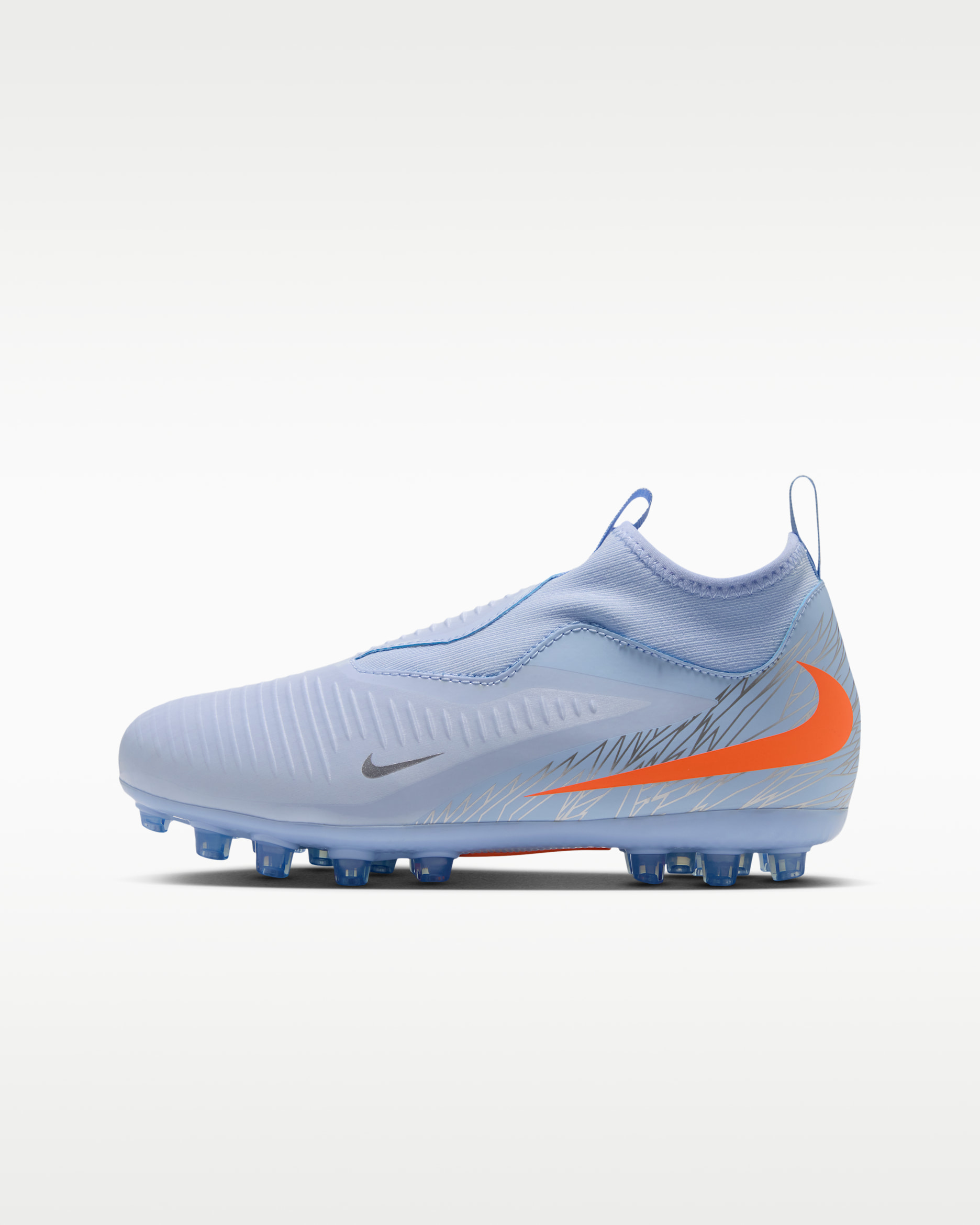 Nike United Jr. Phantom 6 High Academy Big Kids' Artificial-Grass Soccer Cleats - Multi-Color/Black