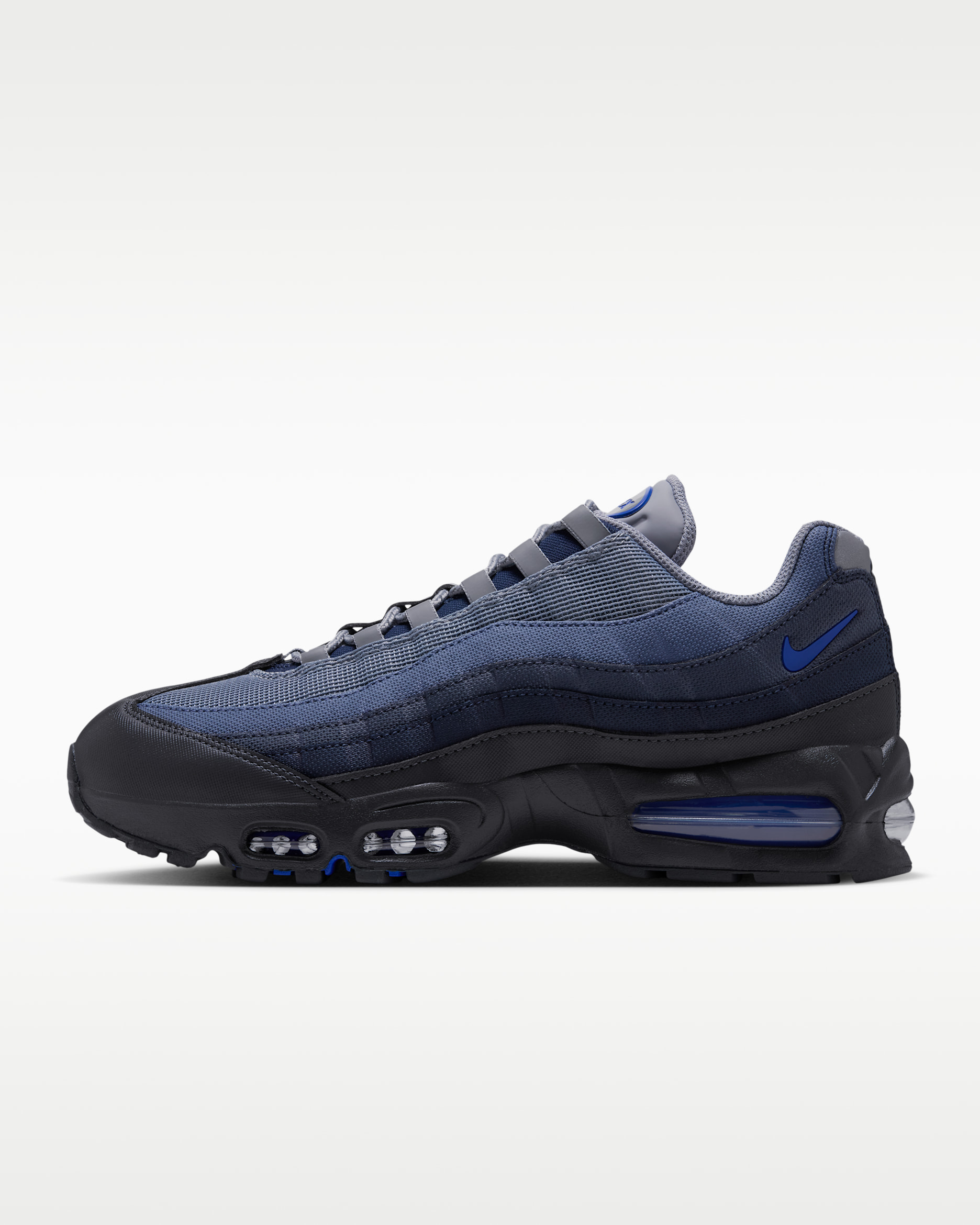 Nike Air Max 95 Big Bubble 男鞋 - Stealth/Anthracite/Obsidian/Racer Blue