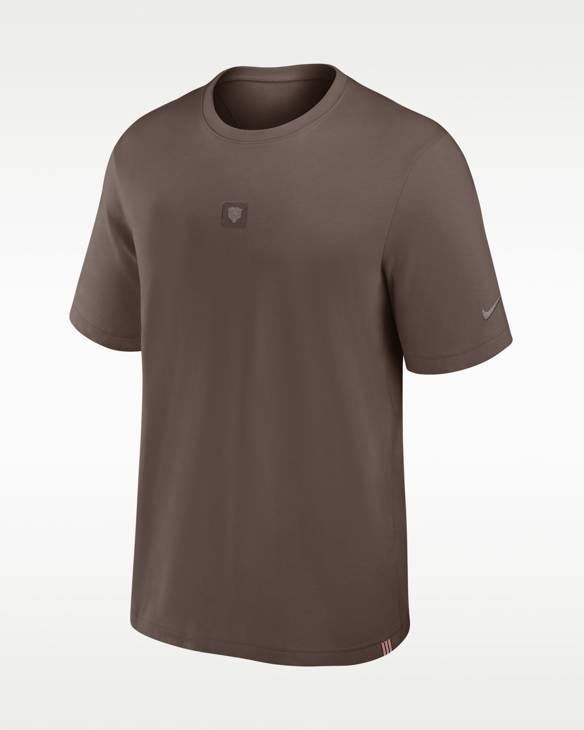 Chicago Bears Primary Men's Nike Dri-FIT NFL T-Shirt - Brown