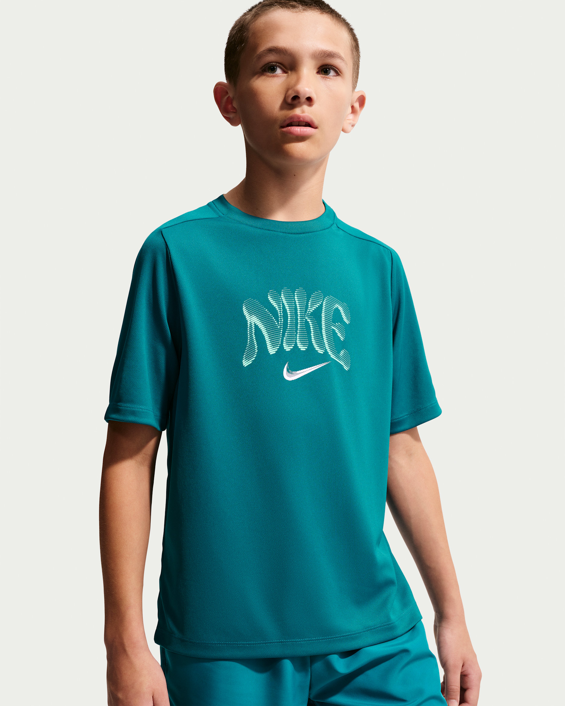 Nike Multi Refresh felső nagyobb gyerekeknek (fiúknak) - Bright Spruce