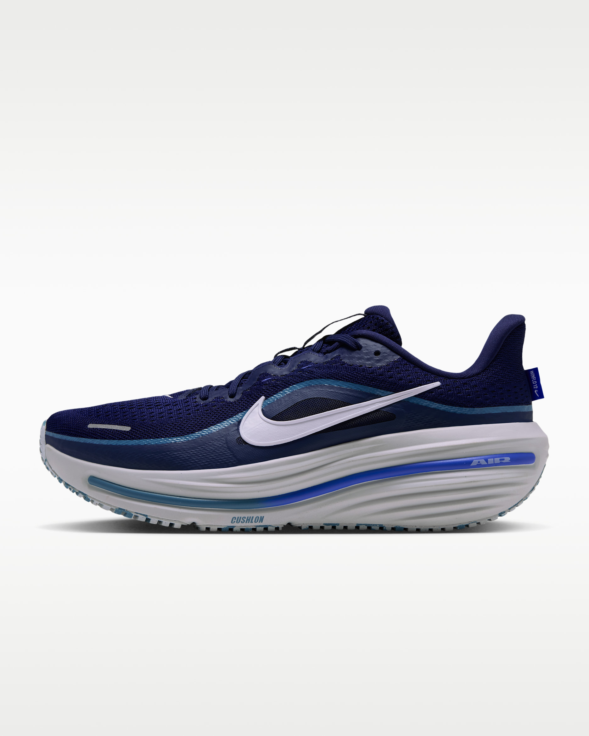 Nike Winflo 12 Men's Road Running Shoes (Wide) - Midnight Navy/Dark Slate/Smokey Blue/White