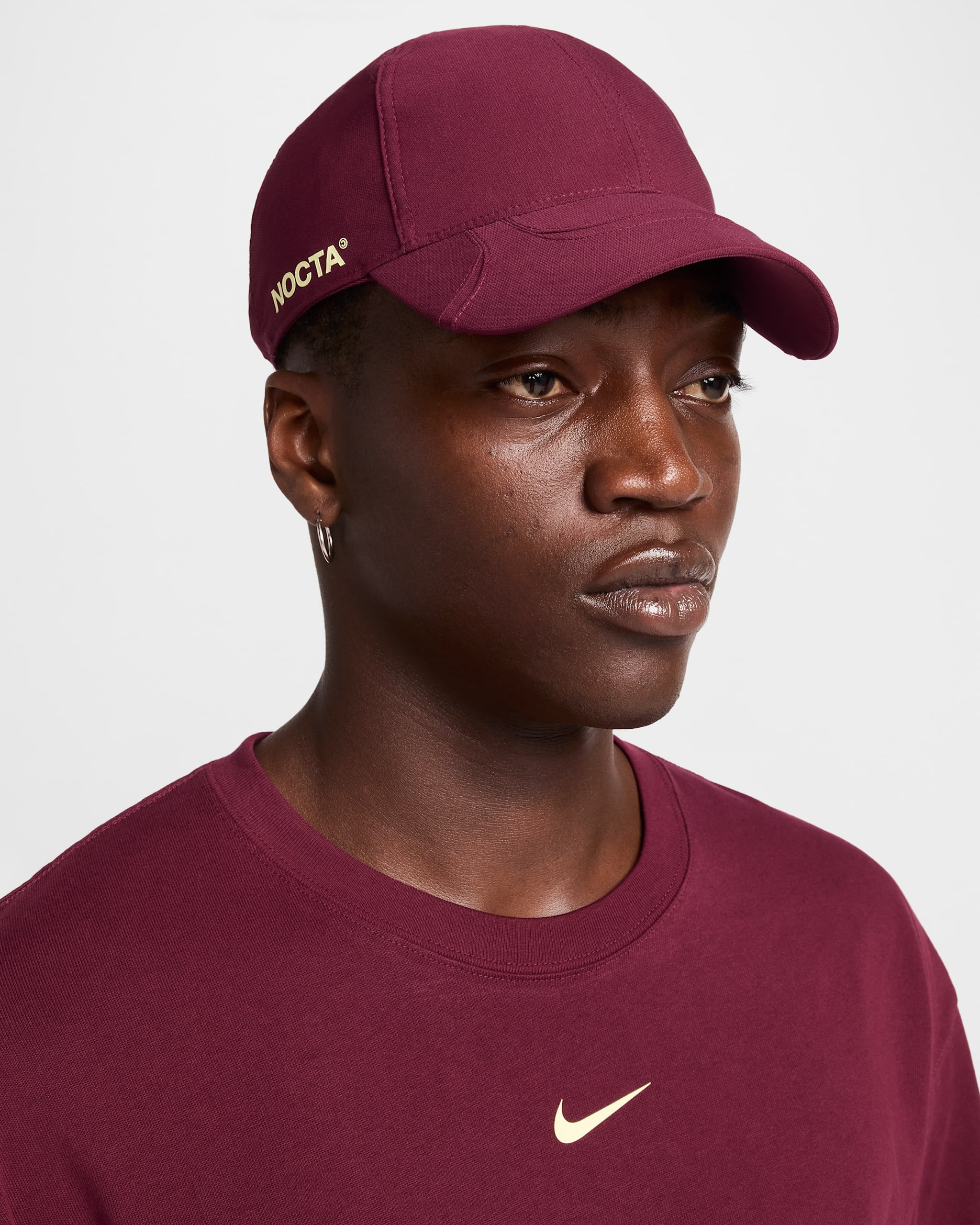 NOCTA S.S.C. Cap CS - Dark Beetroot/Citron Tint