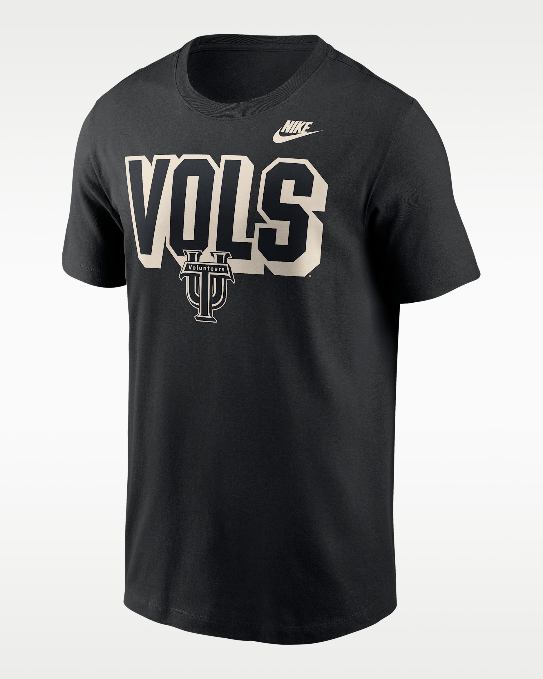 Playera universitaria Nike para hombre Tennessee Team Bold - Negro