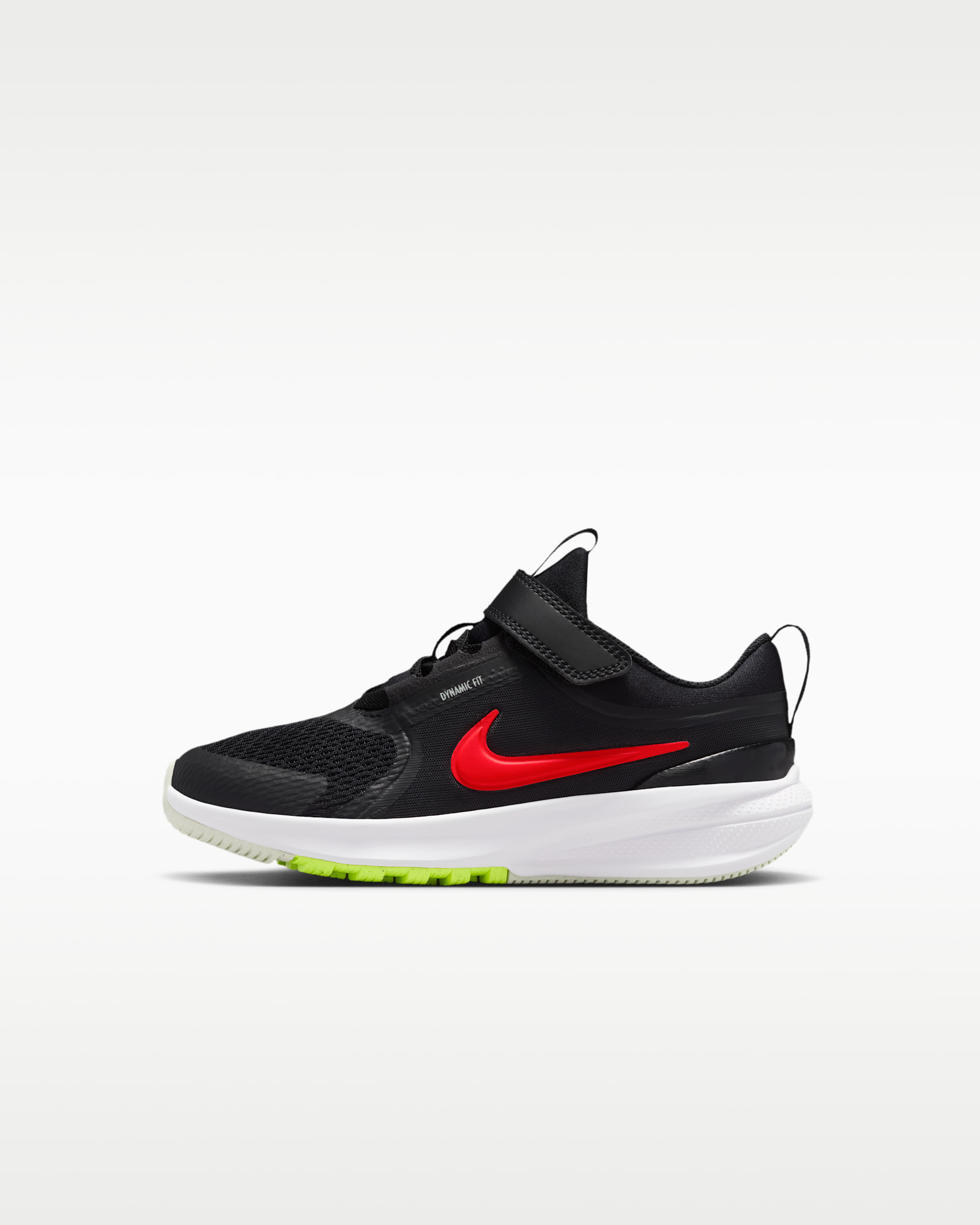 Nike Star Runner 5 Laufschuh (jüngere Kinder) - Schwarz/Anthracite/Volt Tint/Bright Crimson
