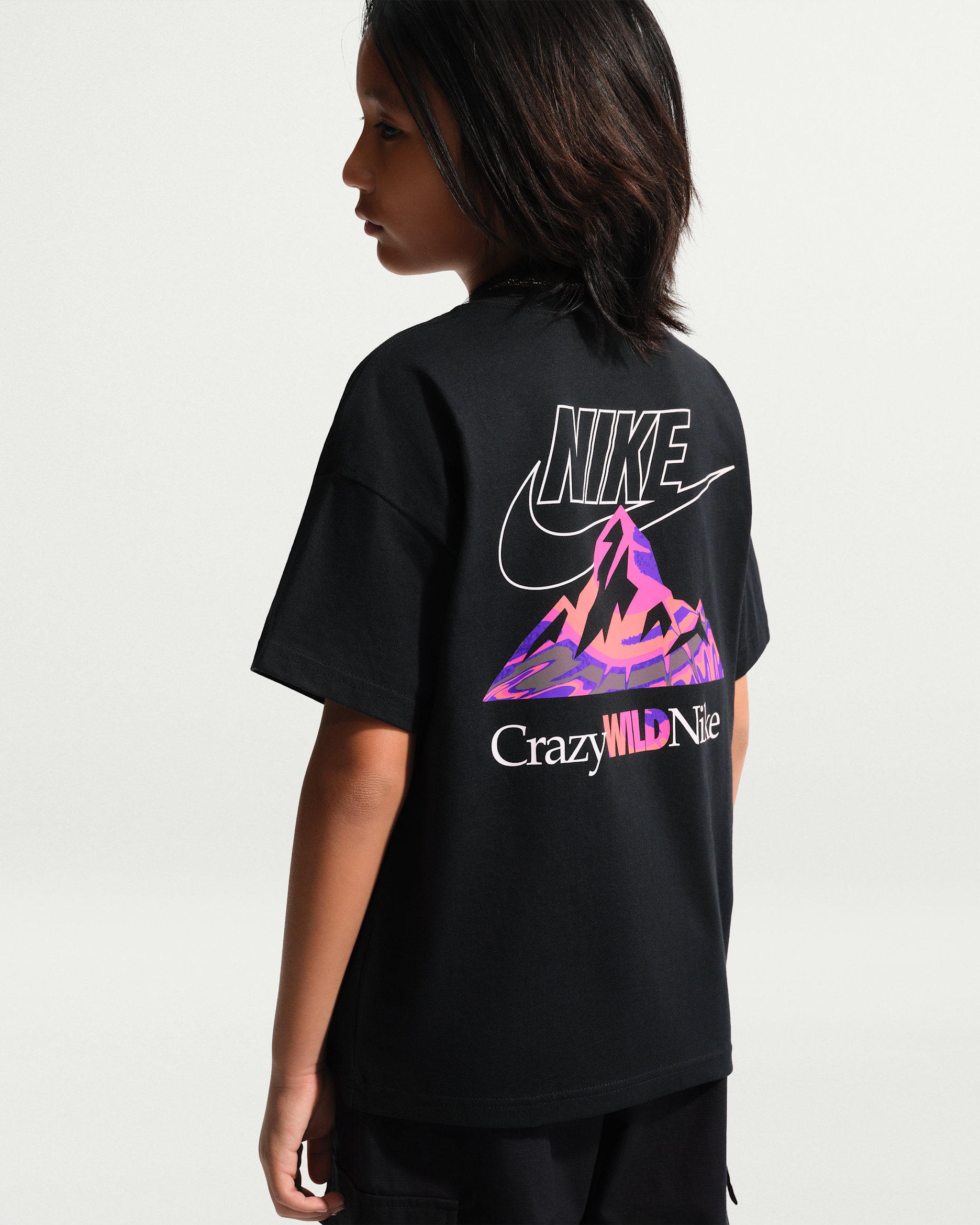 T-shirt Nike Sportswear pour pré-ado - Noir