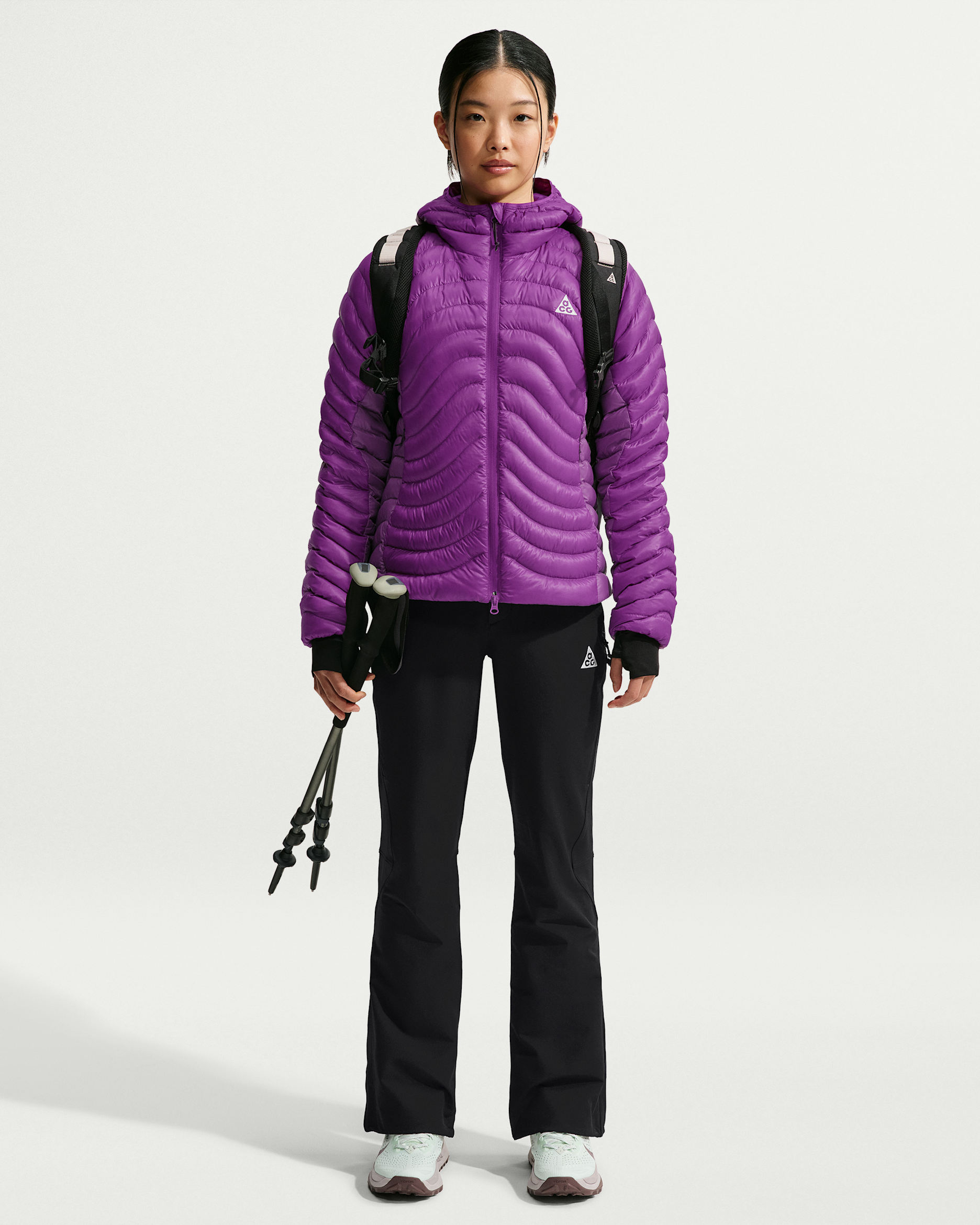 ACG Cloud Trekker Pantalón de senderismo - Mujer - Negro/Summit White