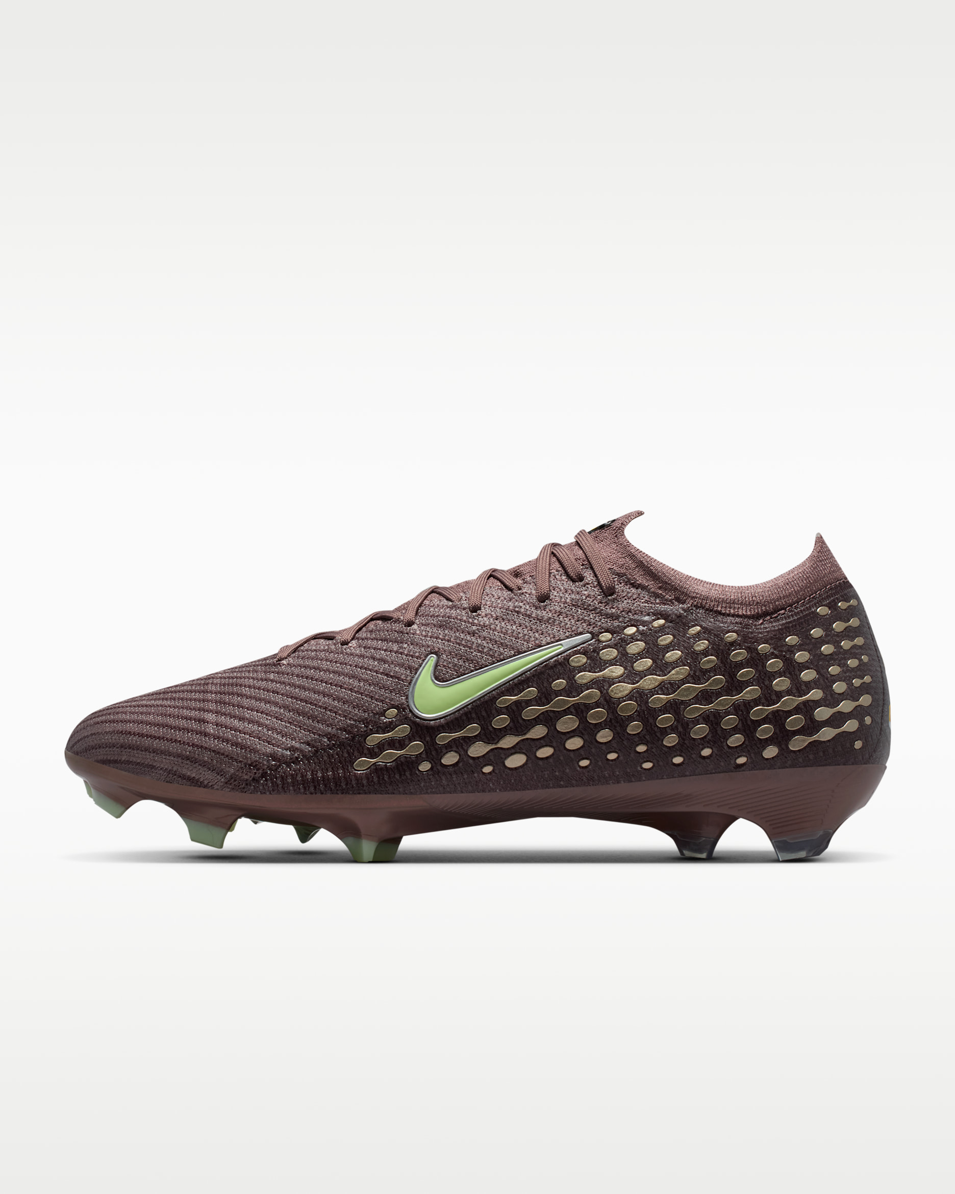 Nike Mercurial Vapor 16 Elite "Kylian Mbappé" Botes de futbol per a terreny ferm de perfil baix - Plum Eclipse/Platejat metal·litzat
