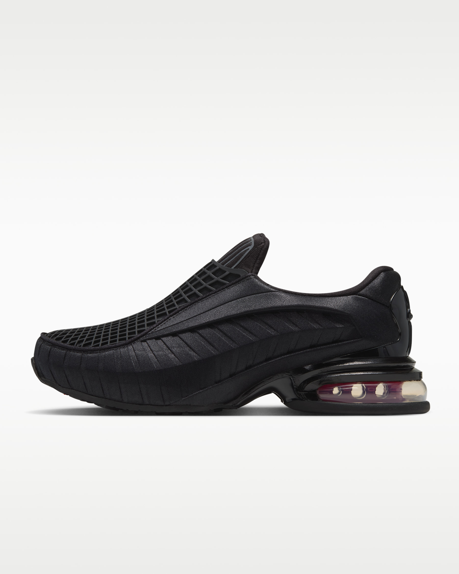 Nike Air Max Dolce Women's Shoes - Black/Black/Sport Red