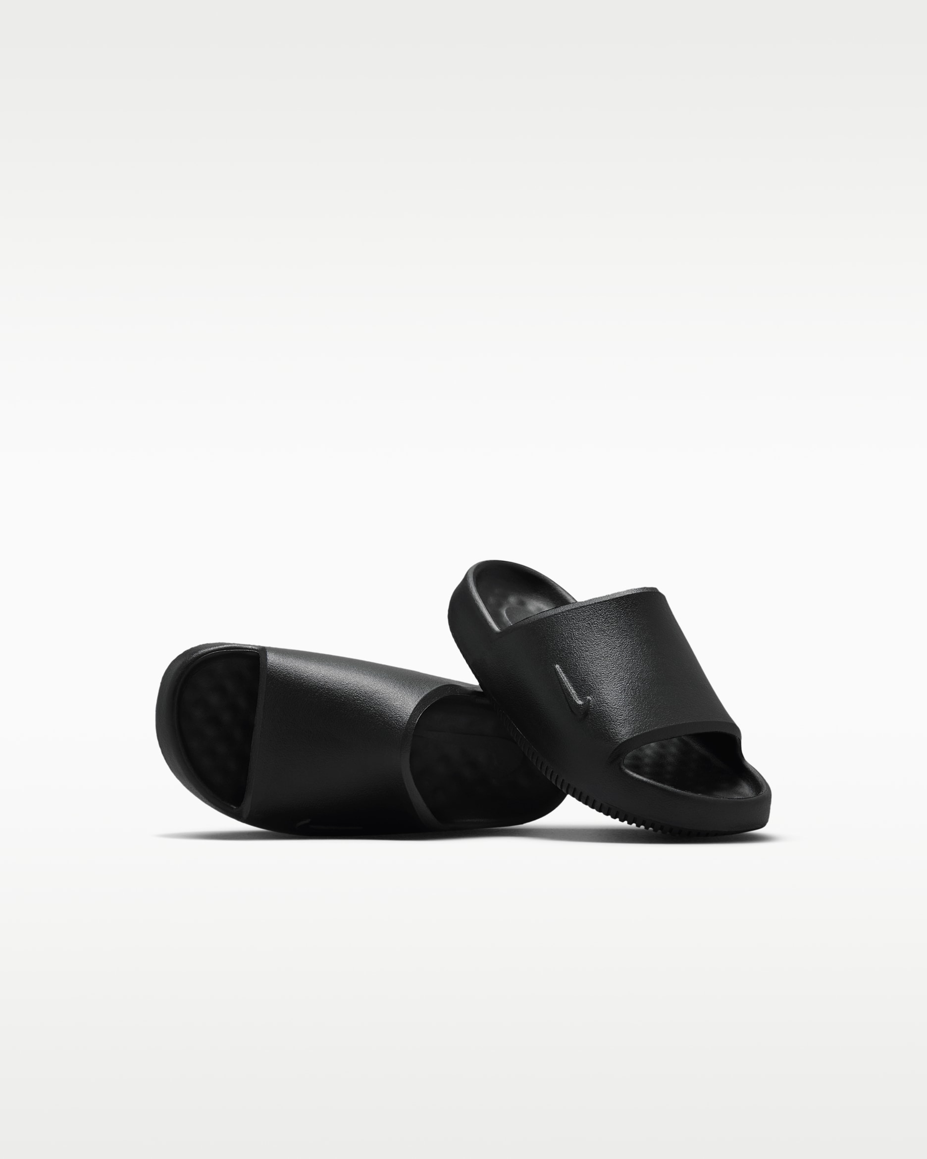 Chinelos Nike Calm 2.0 para criança - Preto/Preto/Preto