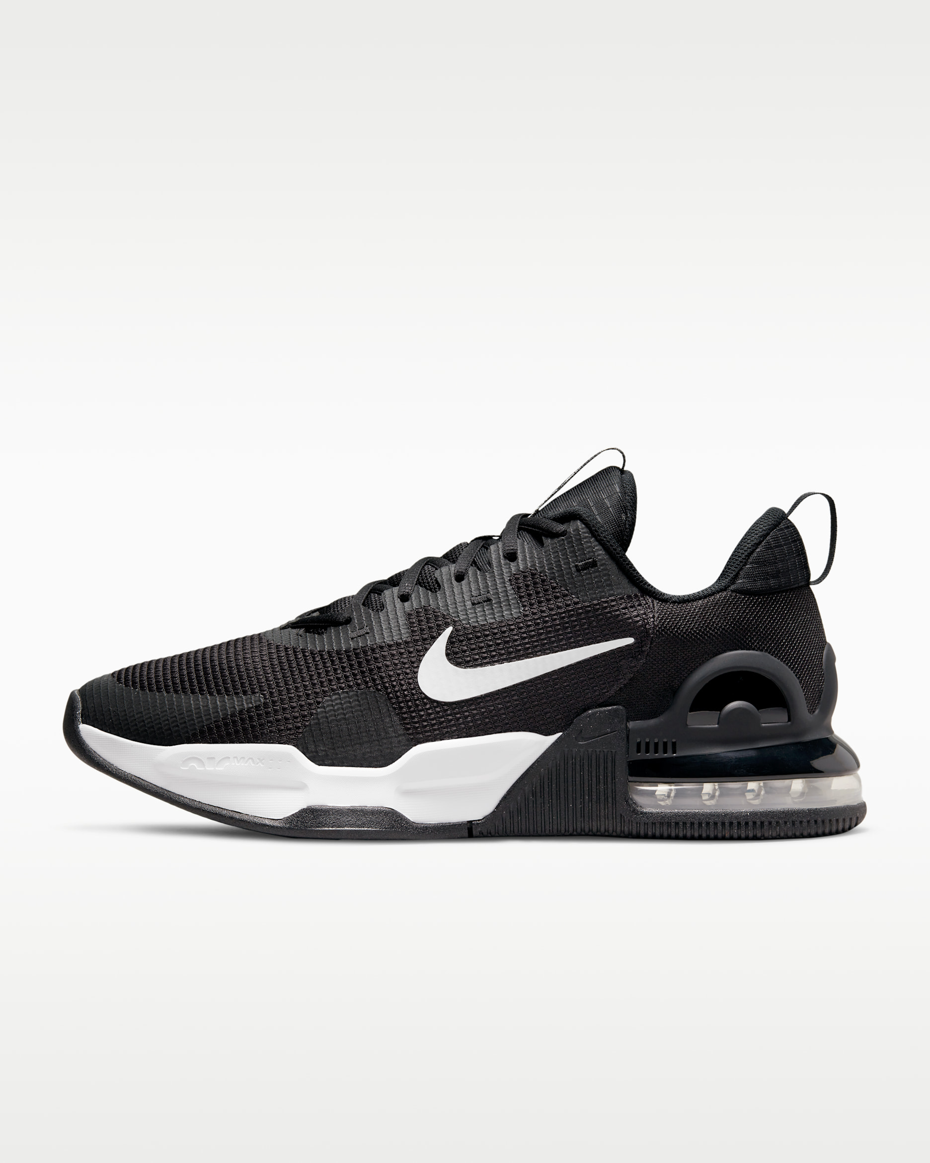 Nike Air Max Alpha Trainer 5 Men's Workout Shoes - Black/Black/White