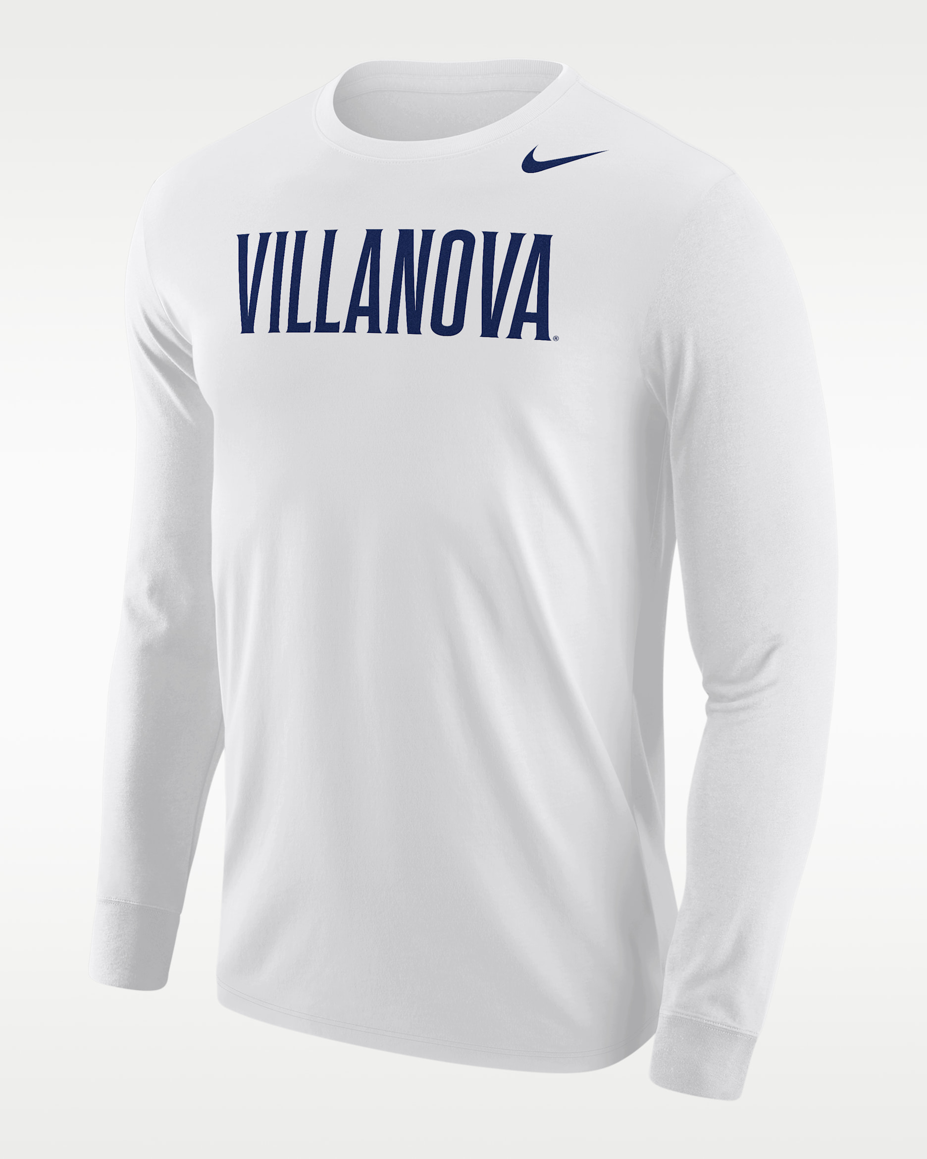 Villanova Wildcats Men's Nike Football Long-Sleeve T-Shirt - White