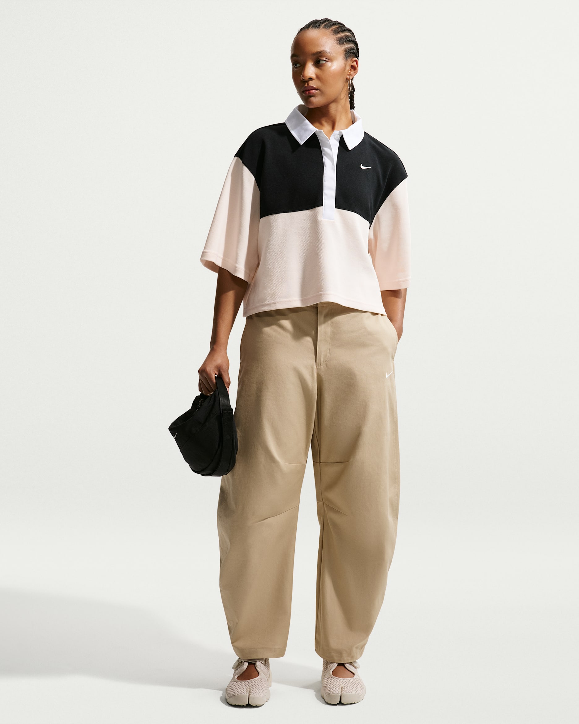 Nike Sportswear Women's Barrel Pants - Linen/Sail