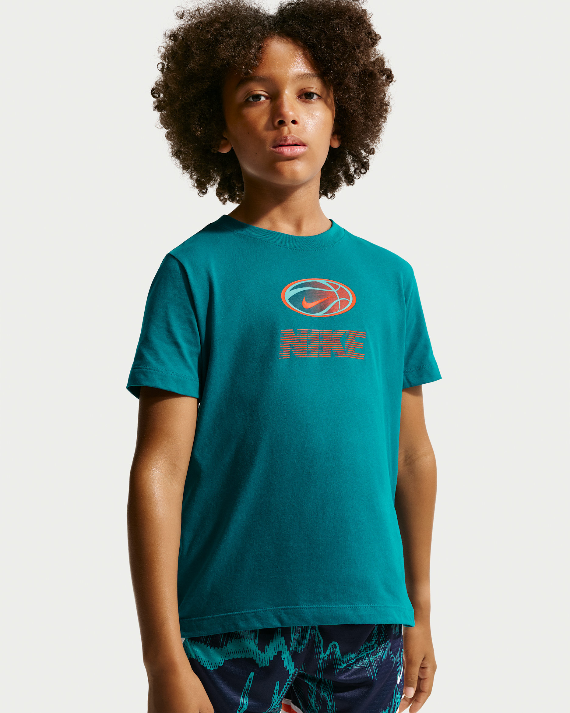 T-shirt Nike Dri-FIT för ungdom - Bright Spruce