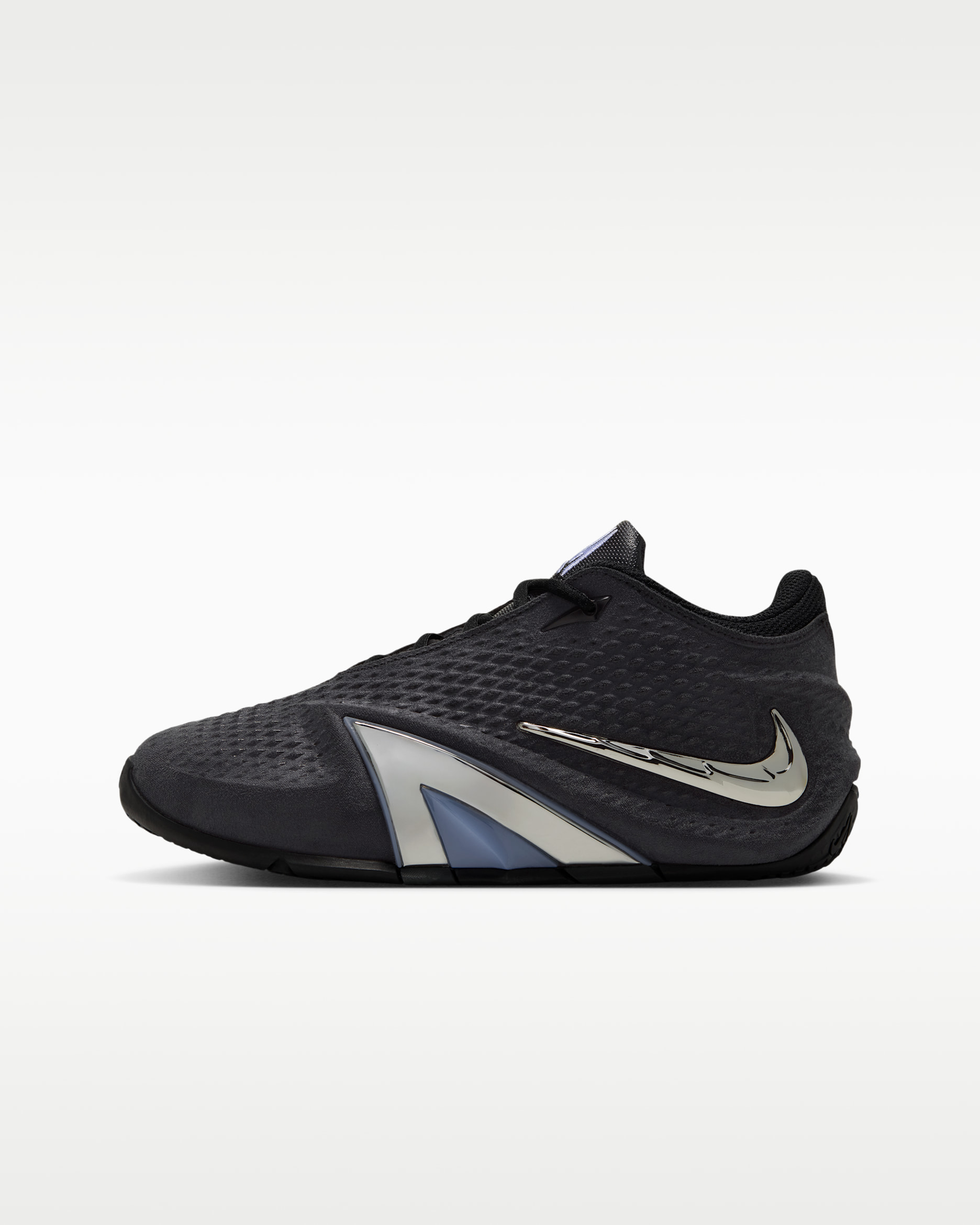Ja 4 'Nightmare' Older Kids' Basketball Shoes - Black/Cobalt Bliss/Metallic Silver